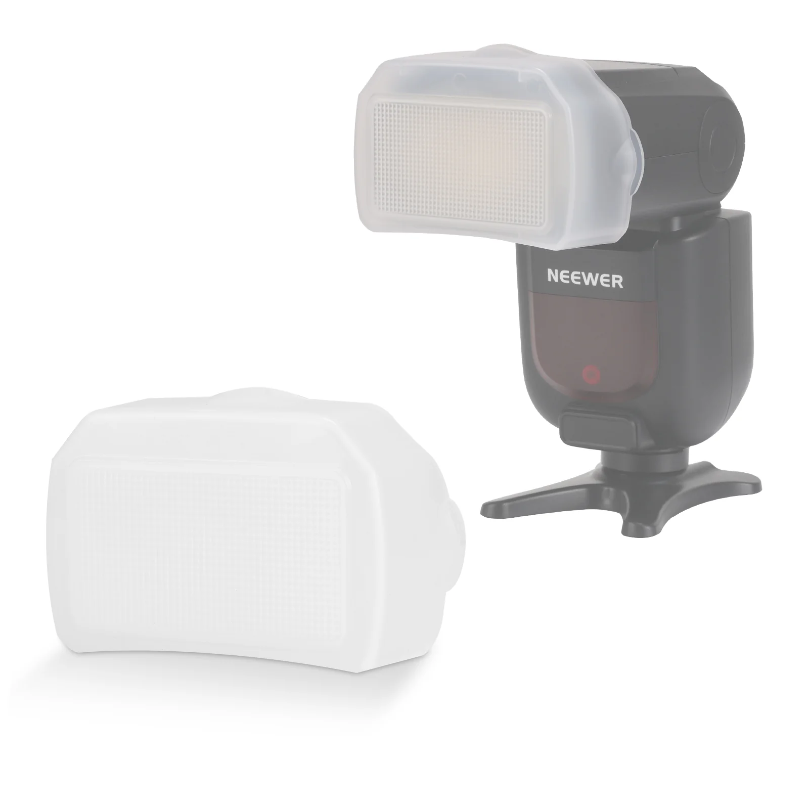 NEEWER FA002 Blitz Diffusor für Speedlite Blitz mit quadratischem Kopf