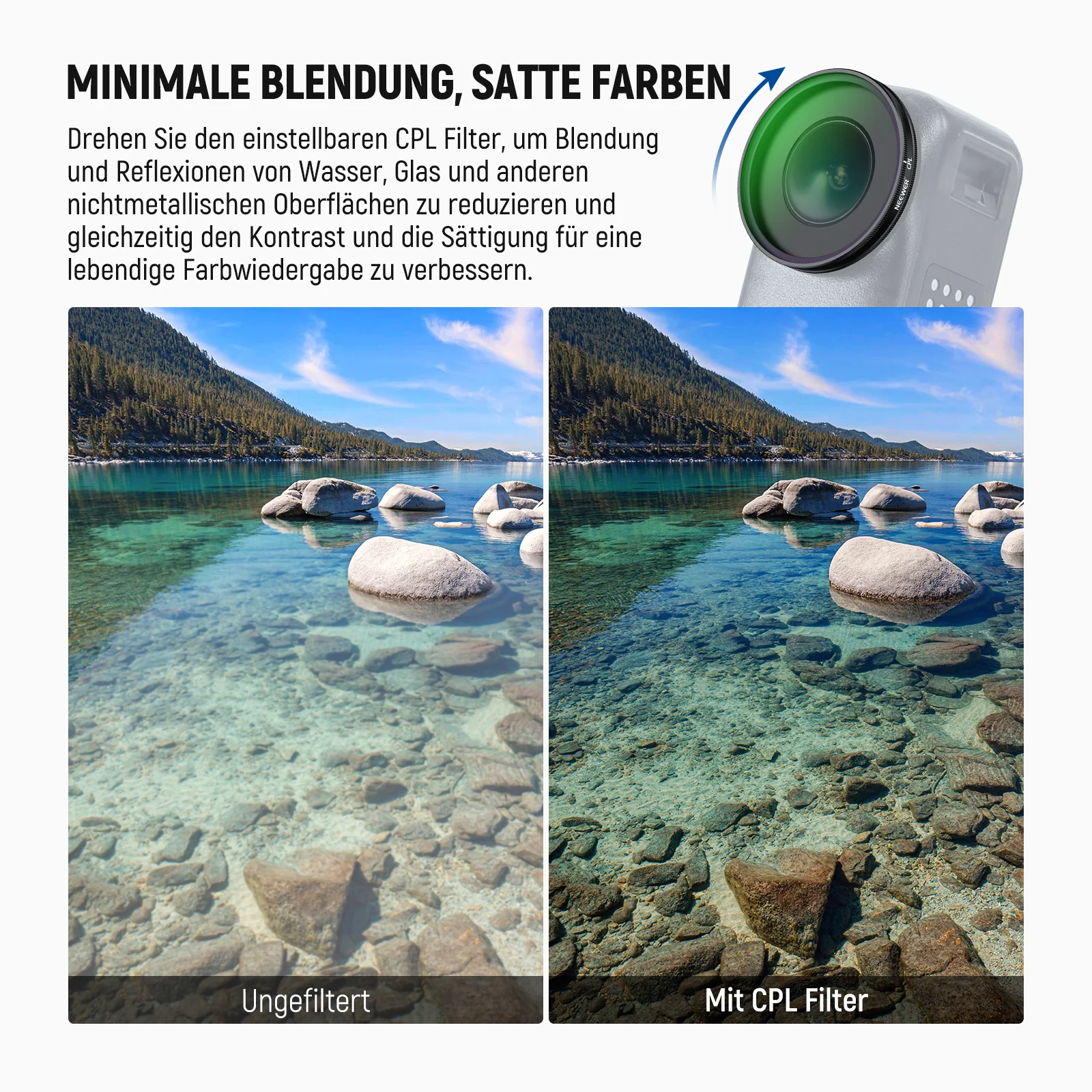 NEEWER Filter Kompatibel mit DJI Osmo Nano - Image 11