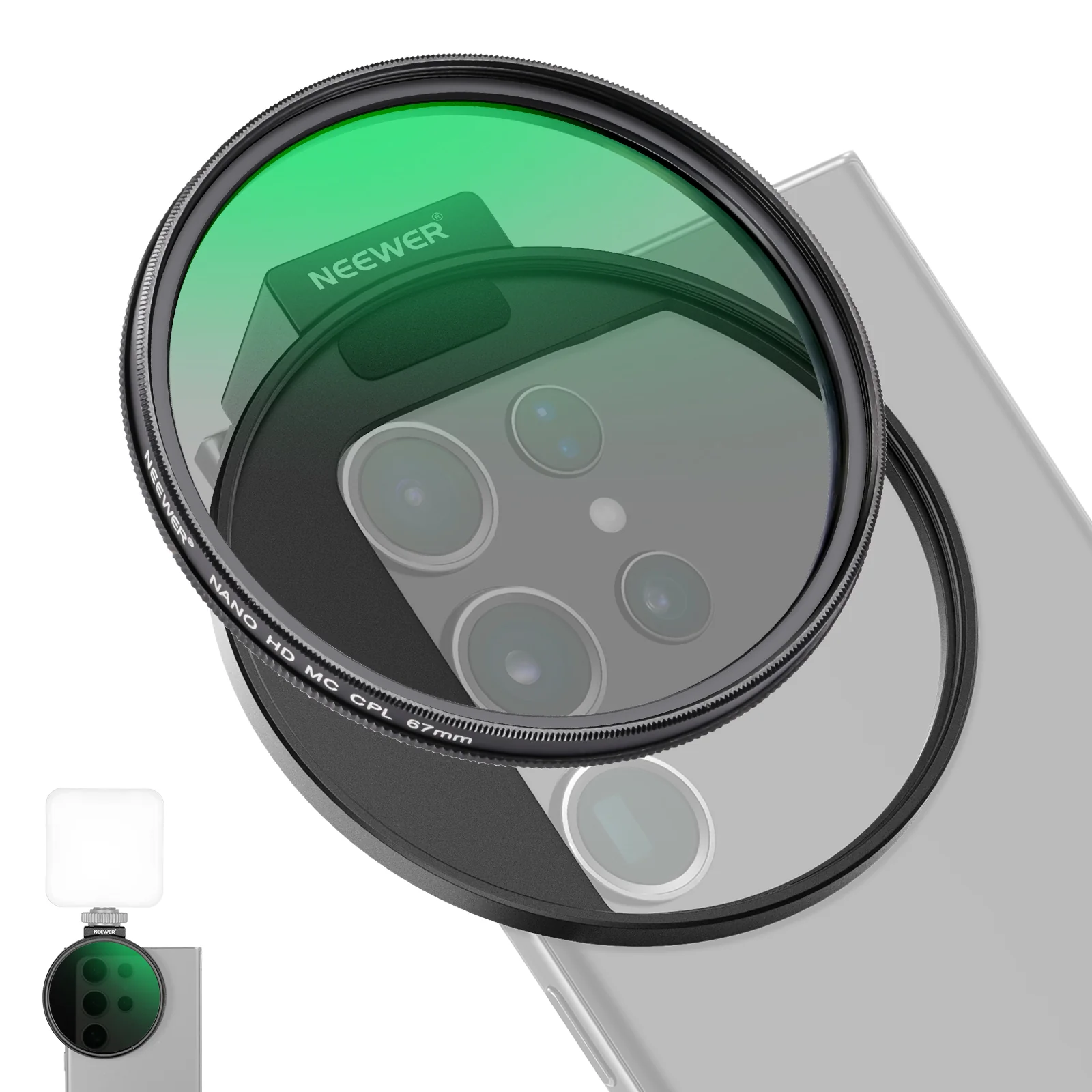 NEEWER FL-41 67mm CPL Filter für Handy