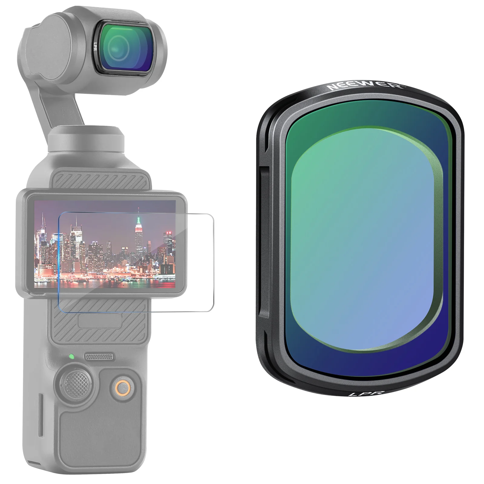 NEEWER FL-63 LPR Filter für DJI Osmo Pocket 3 / Pocket 4 & Xtra Muse