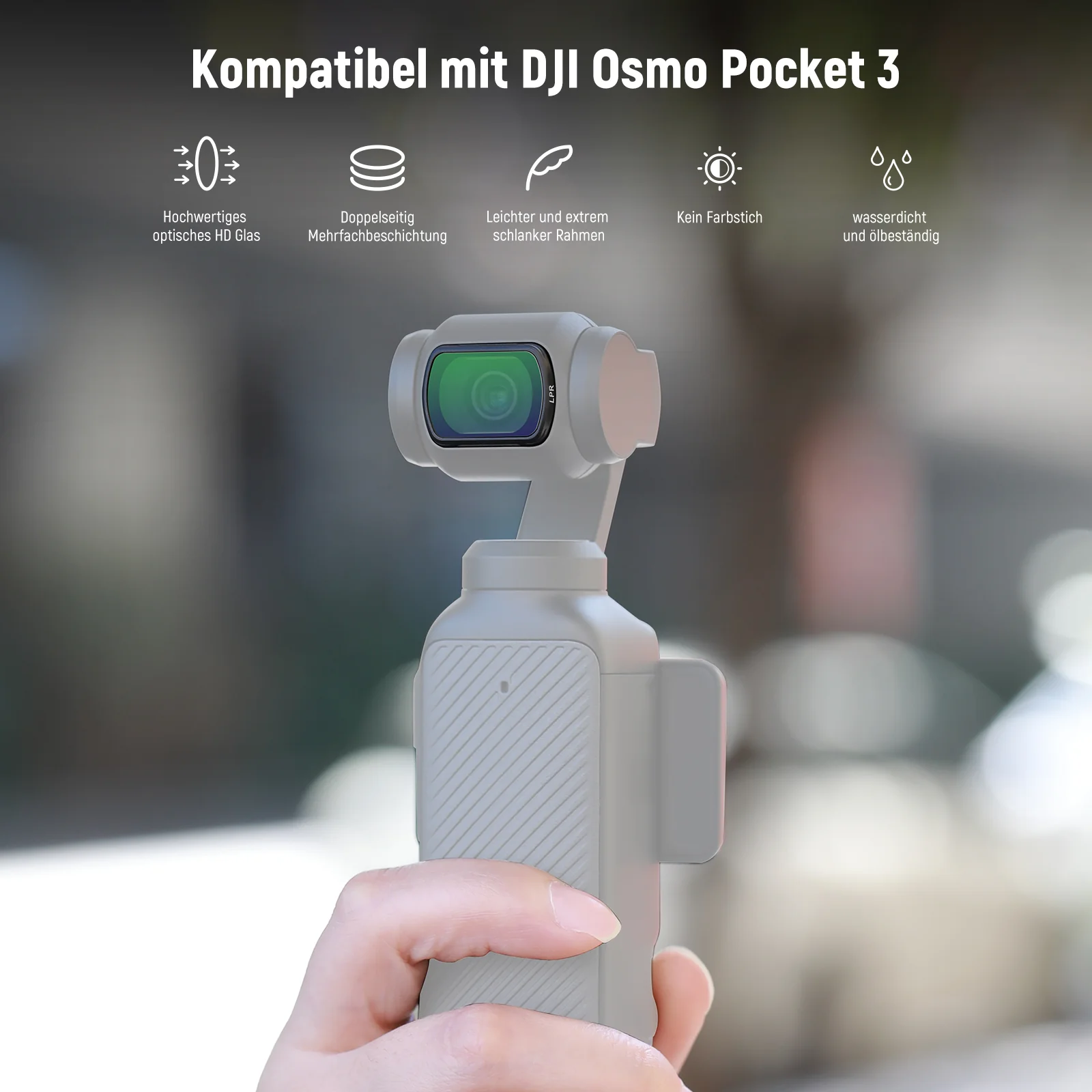 NEEWER FL-63 LPR Filter für DJI Osmo Pocket 3 / Pocket 4 & Xtra Muse - Image 2