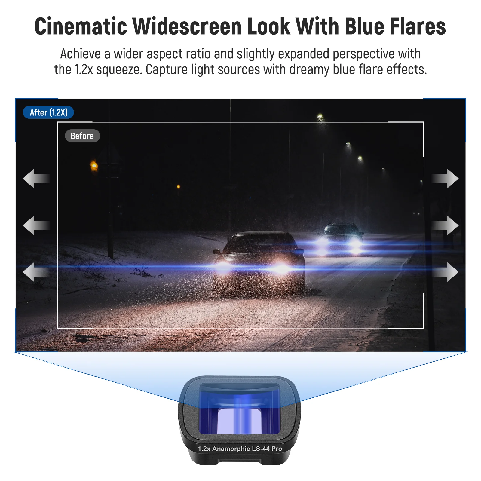 NEEWER FL-B27/FL-B28 Filter Set mit 0,75X Weitwinkelobjektiv für DJI Osmo Pocket 3/Pocket 4 & Xtra Muse - Image 14