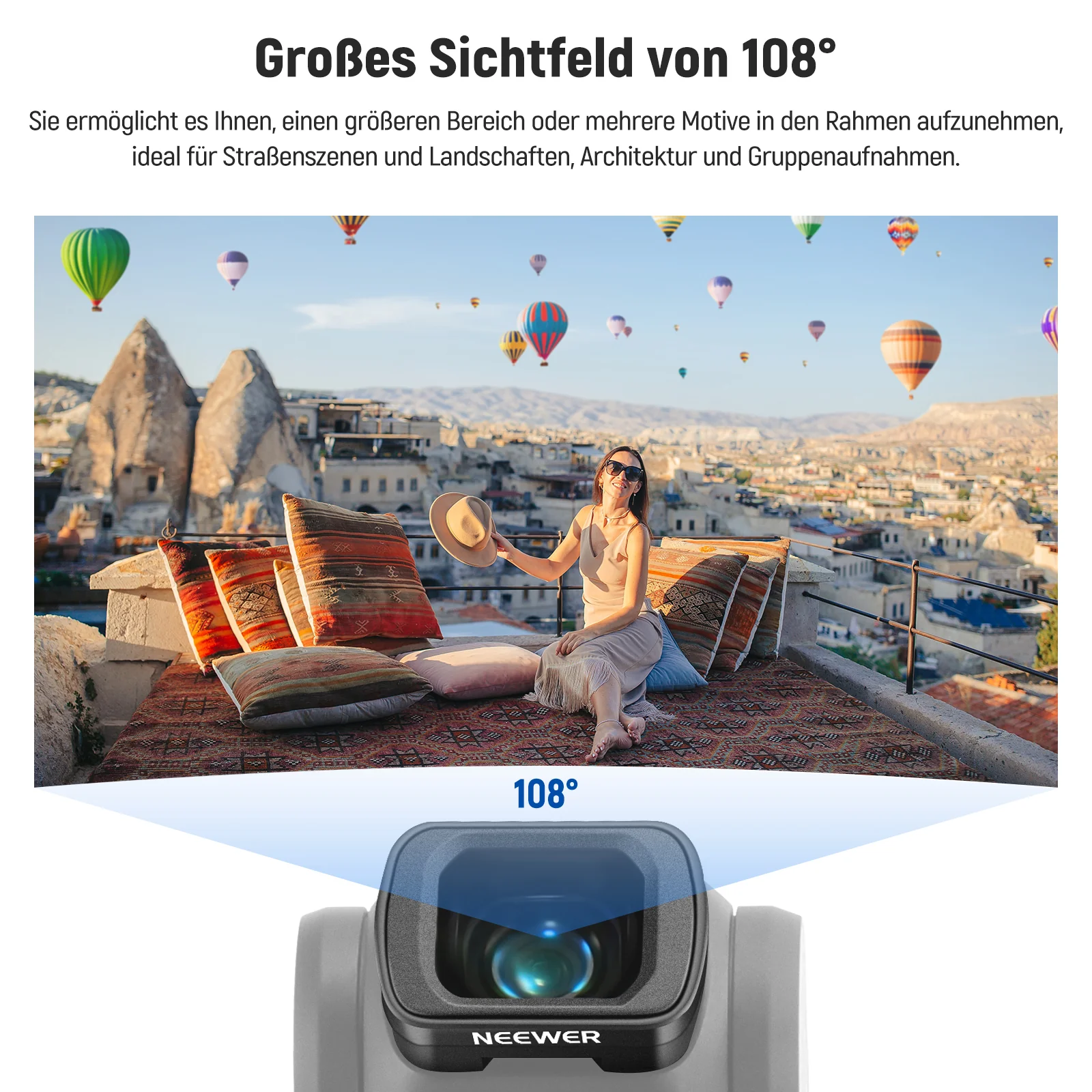NEEWER FL-B27/FL-B28 Filter Set mit 0,75X Weitwinkelobjektiv für DJI Osmo Pocket 3/Pocket 4 & Xtra Muse - Image 3