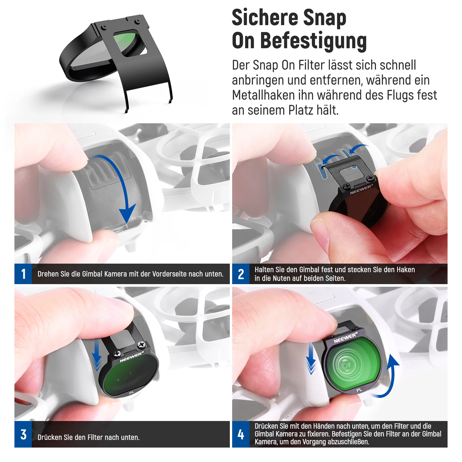 NEEWER FL-N26 PL Filter für DJI NEO - Image 7
