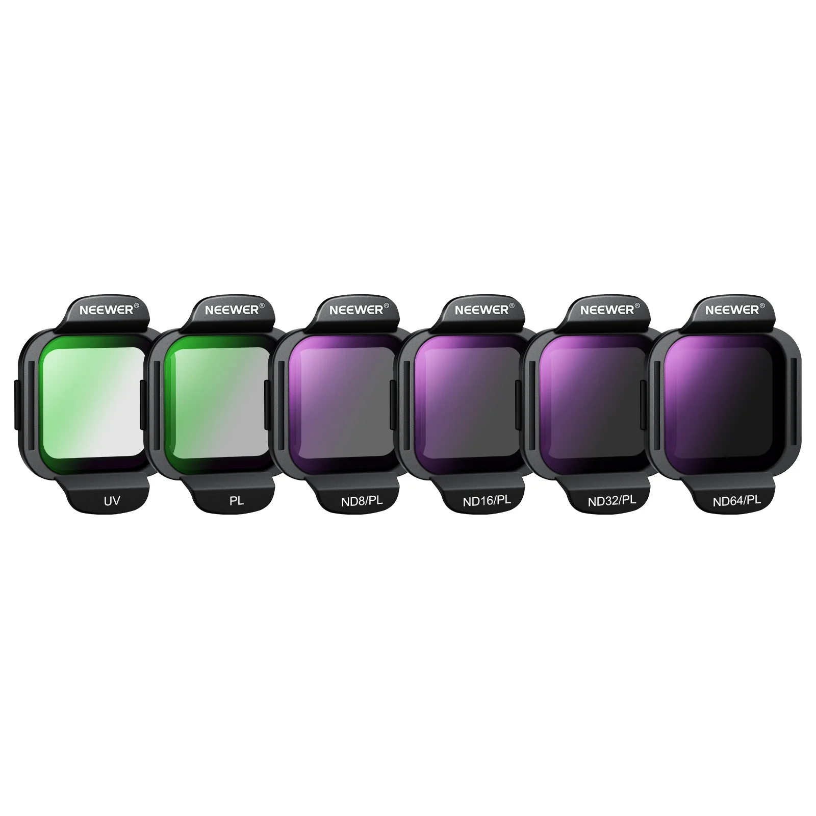 NEEWER FL-N35 6-Pack ND/PL Filter Accessories Set for DJI Flip / Lito X1 Drone