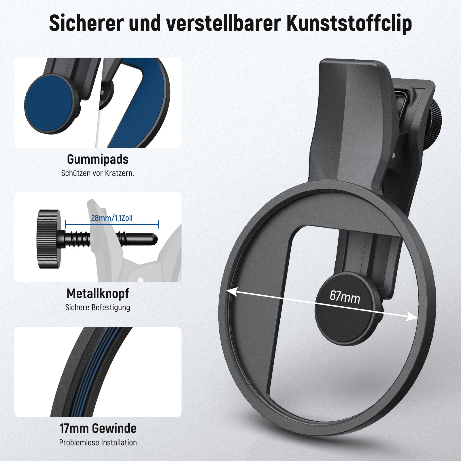 NEEWER FL-P11/FL-P12 7er Pack Clip-On 67mm Filter Set für Smartphones - Image 3
