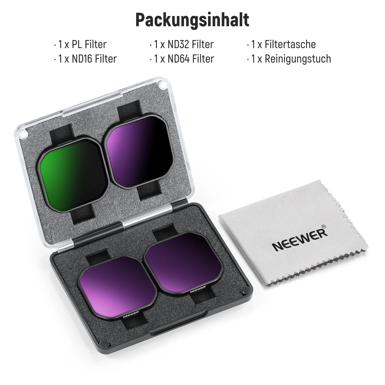 NEEWER PL/ND Filter Set kompatibel mit Insta360 Ace Pro 2 - Image 8