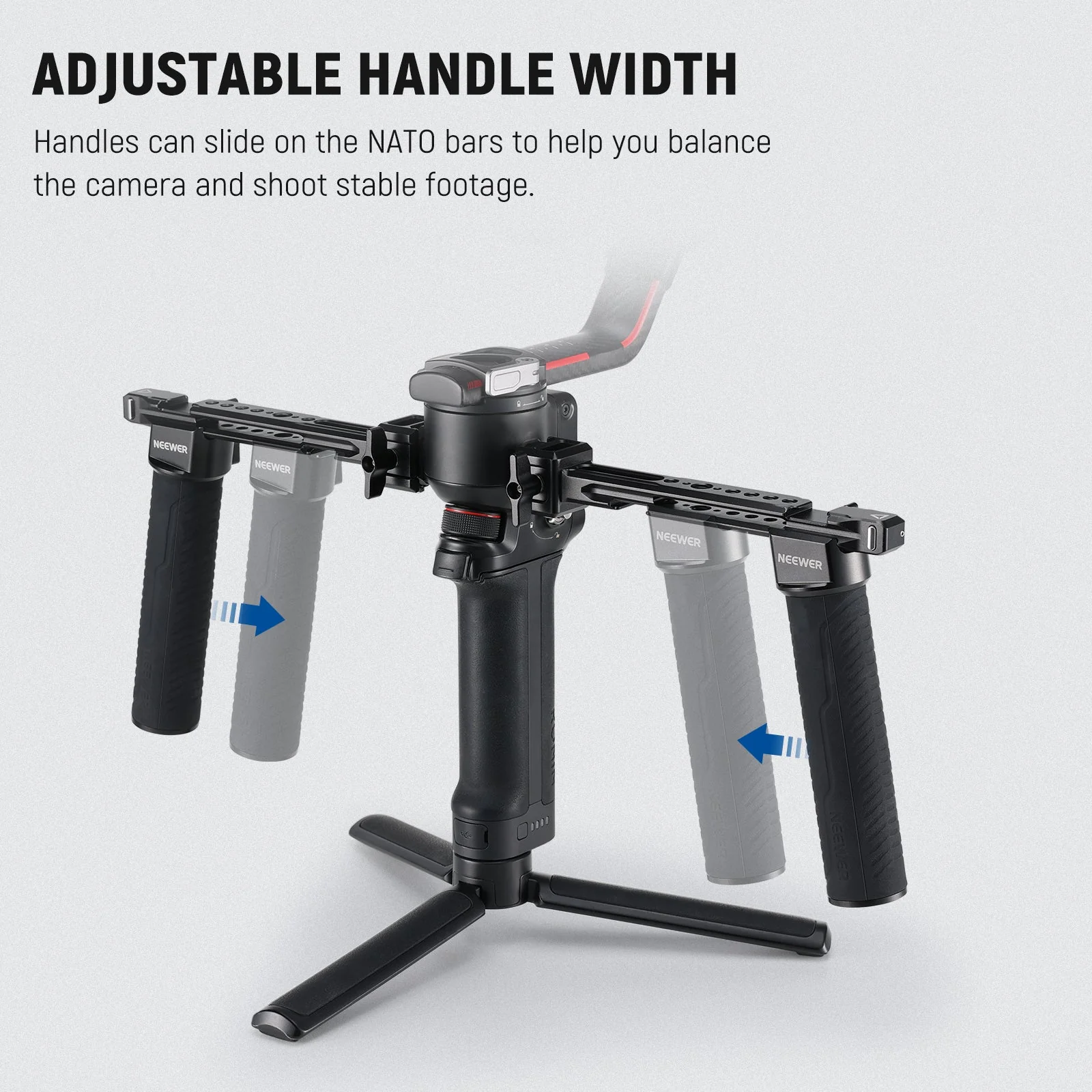 NEEWER GA006 Dual Handgriff für DJI Gimbals - Image 6