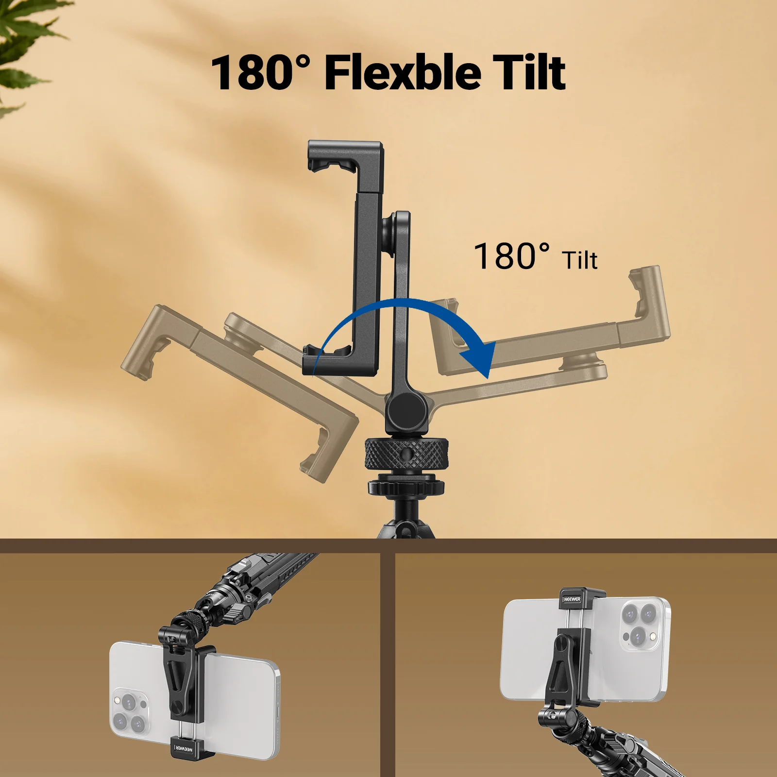 NEEWER GA010 Metall Telefonstativhalterung Für DJI RS 2 RSC 2 RS 3 4 Pro - Image 5