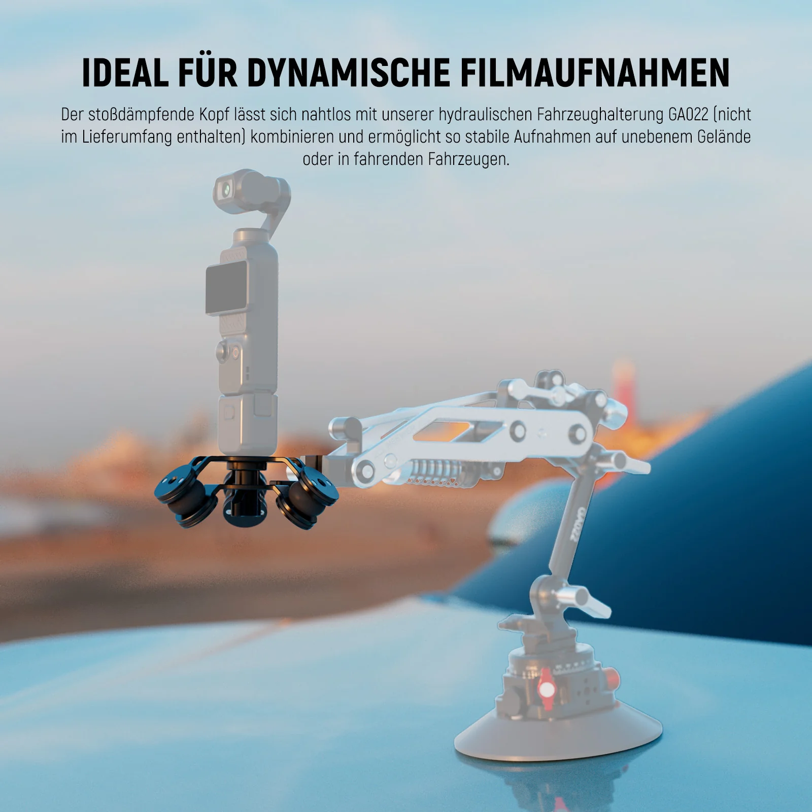 NEEWER GA023 Shock Stoßdämpferhalterung für DJI Osmo Pocket 3 - Image 7