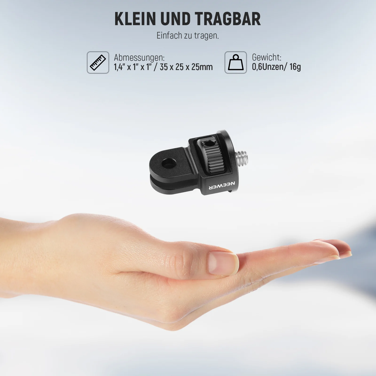 NEEWER GP-7 Action-Kamera-Halterungsadapter - Image 7