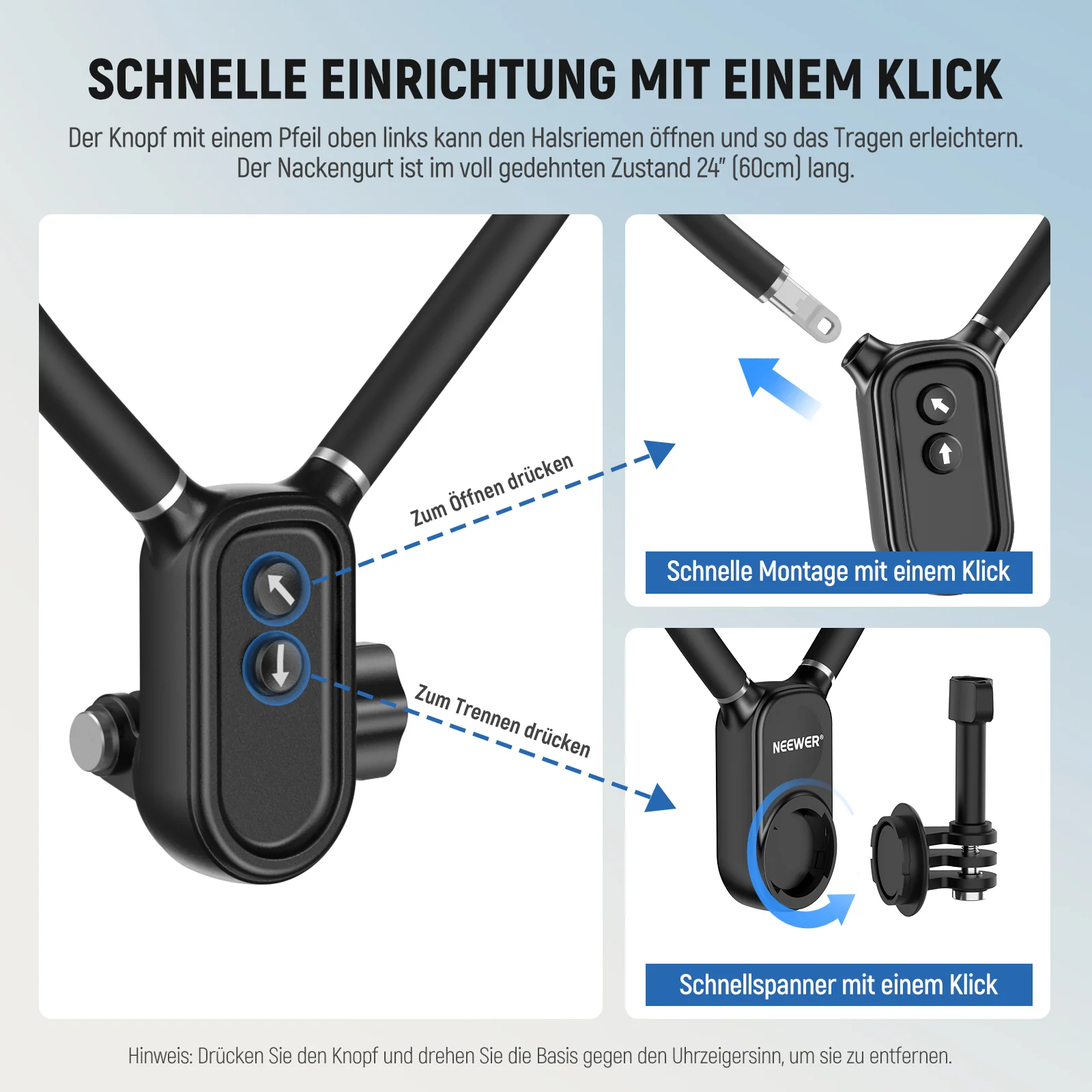 NEEWER GP-16 Magnetische Handy-Halshalterung - Image 6