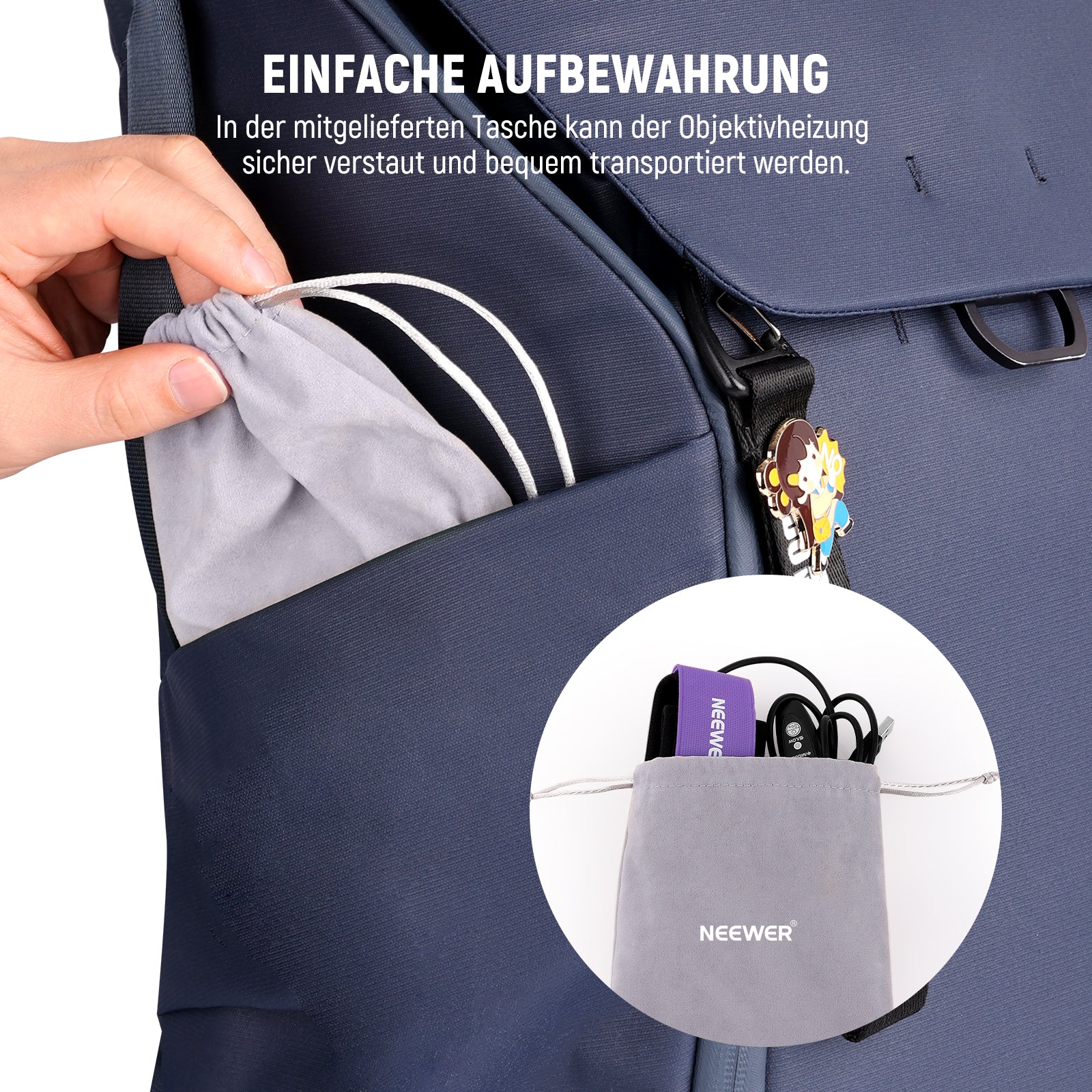 NEEWER HW-28B/HW-29B/HW-30B USB Objektivwärmer - Image 15