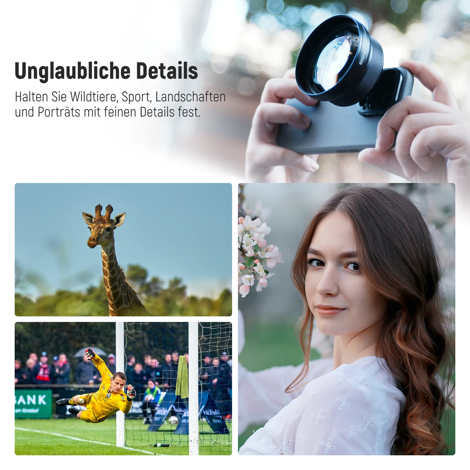 NEEWER LS-59 HD 85MM Teleobjektiv mit 17mm-Gewinde - Image 8