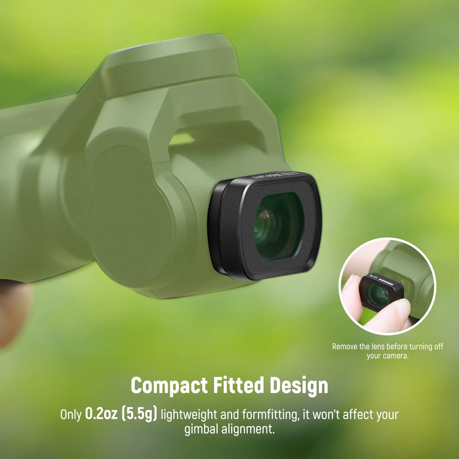 NEEWER LS-70 112° FOV 0.72X Weitwinkelobjektiv für DJI Osmo Pocket 3/Pocket 4 & Xtra Muse - Image 7