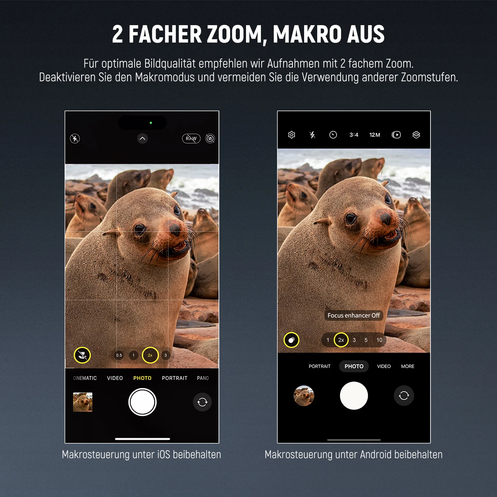 NEEWER LS-78 400mm Teleobjektiv mit 17mm Objektivclip für Smartphone Kamera - Image 5