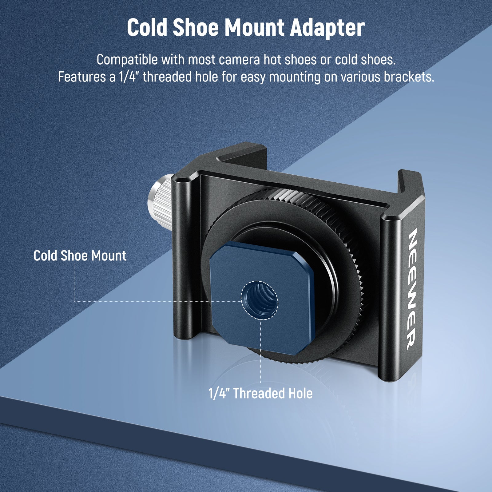NEEWER LS-T16 Teleskop Sucherfernrohr Montageadapter aus Metall - Image 5