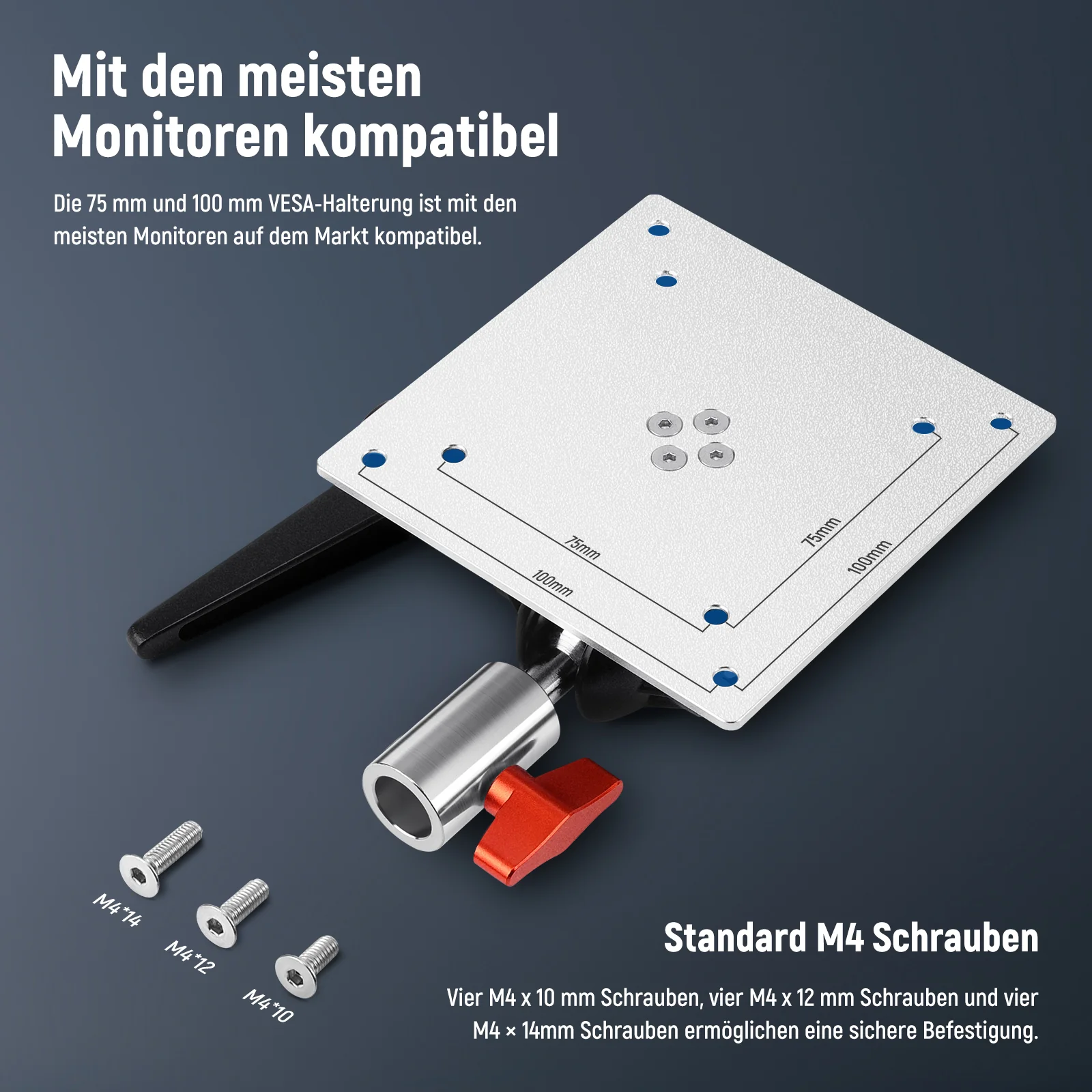 NEEWER MA001/MA003 Monitorhalterungs-Adapter mit VESA Halterung - Image 3