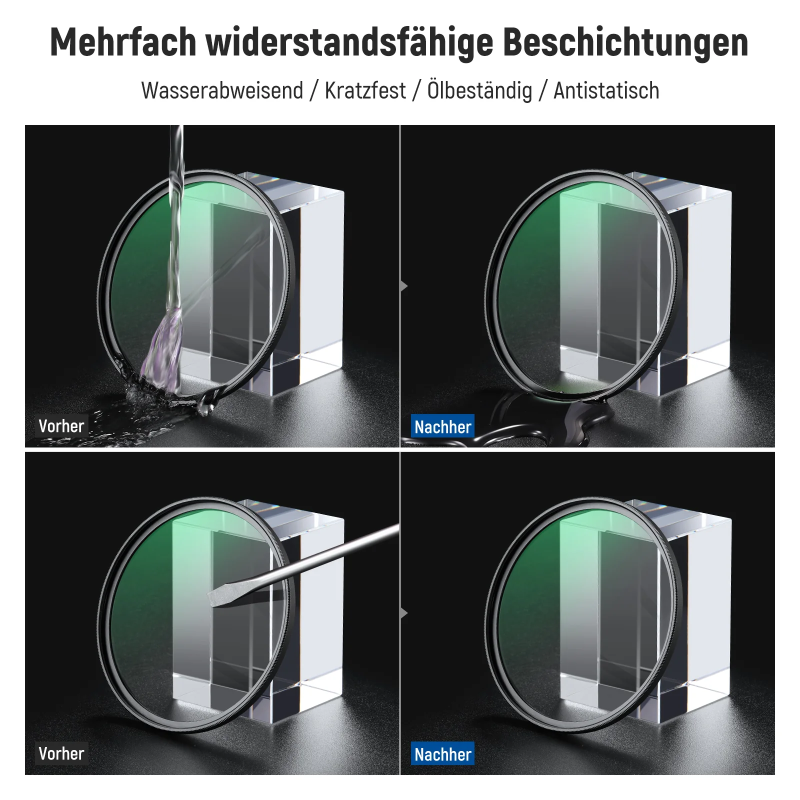 NEEWER MC UV Schutzfilter mit Objektivdeckel - Image 4