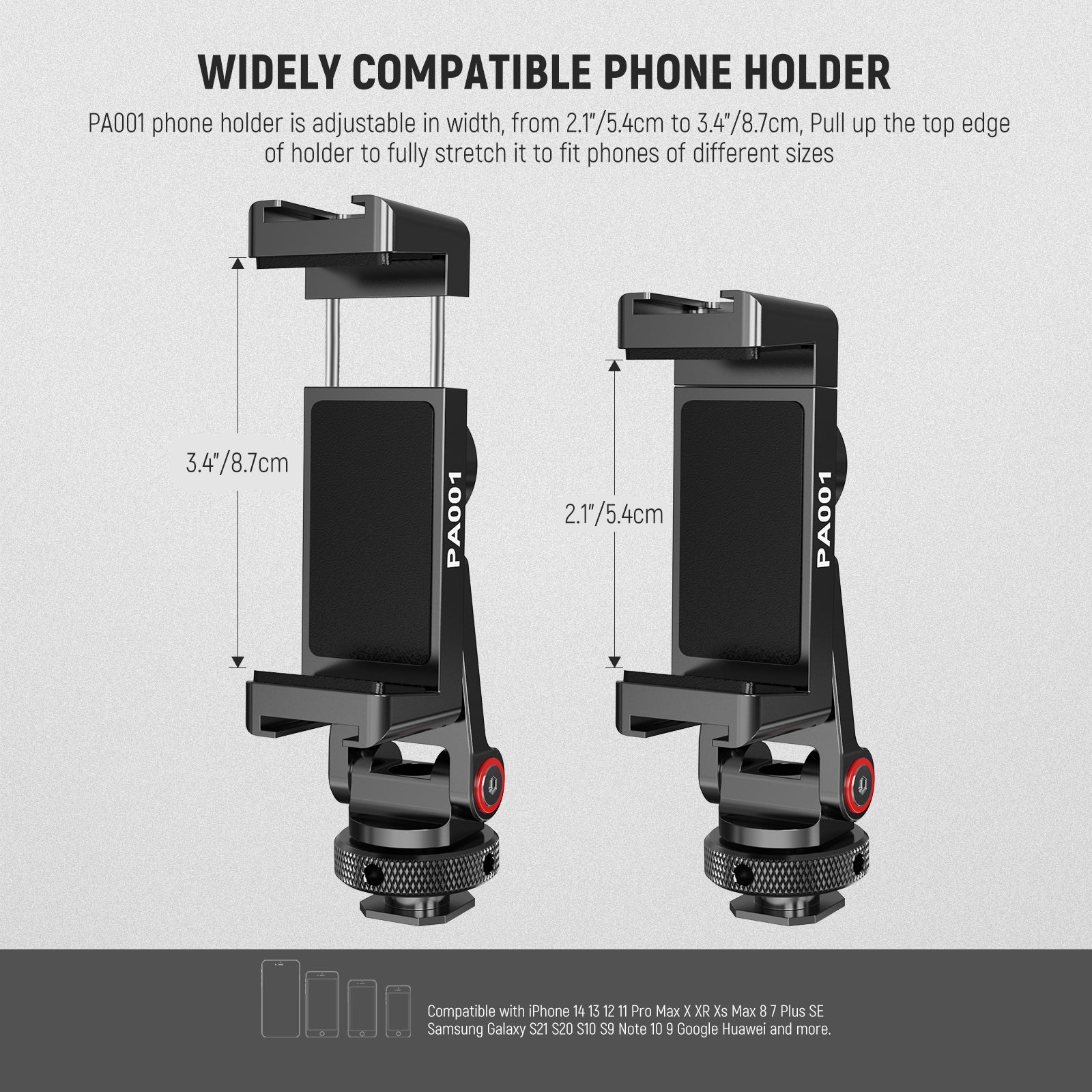 NEEWER Metall Handy Stativhalterungs-Adapter - Image 4