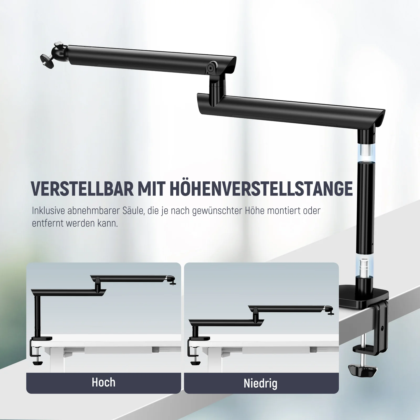 NEEWER MS007 Mikrofonständer Boom Arm - Image 4