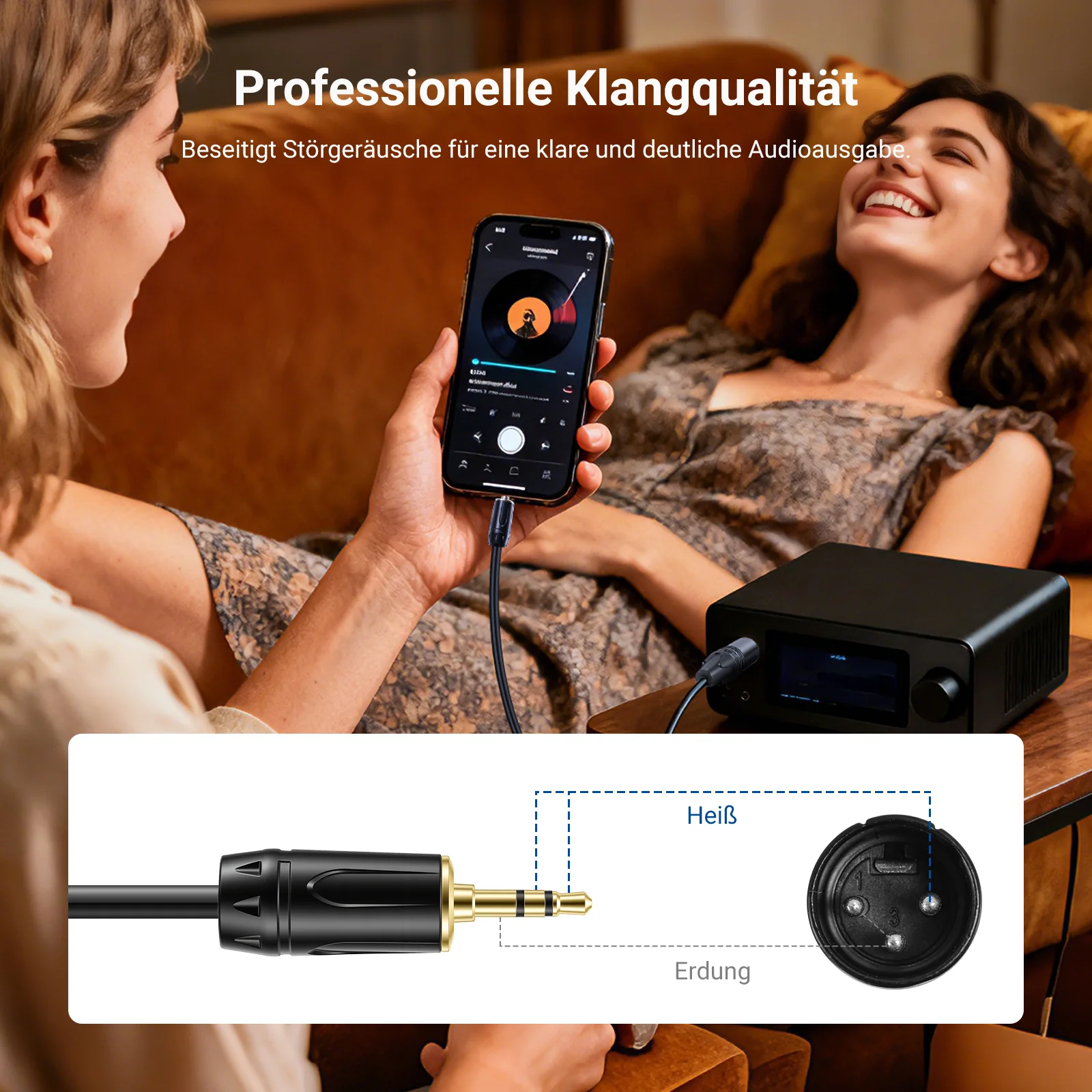 NEEWER MS023 3,5mm auf XLR Kabel - Image 12