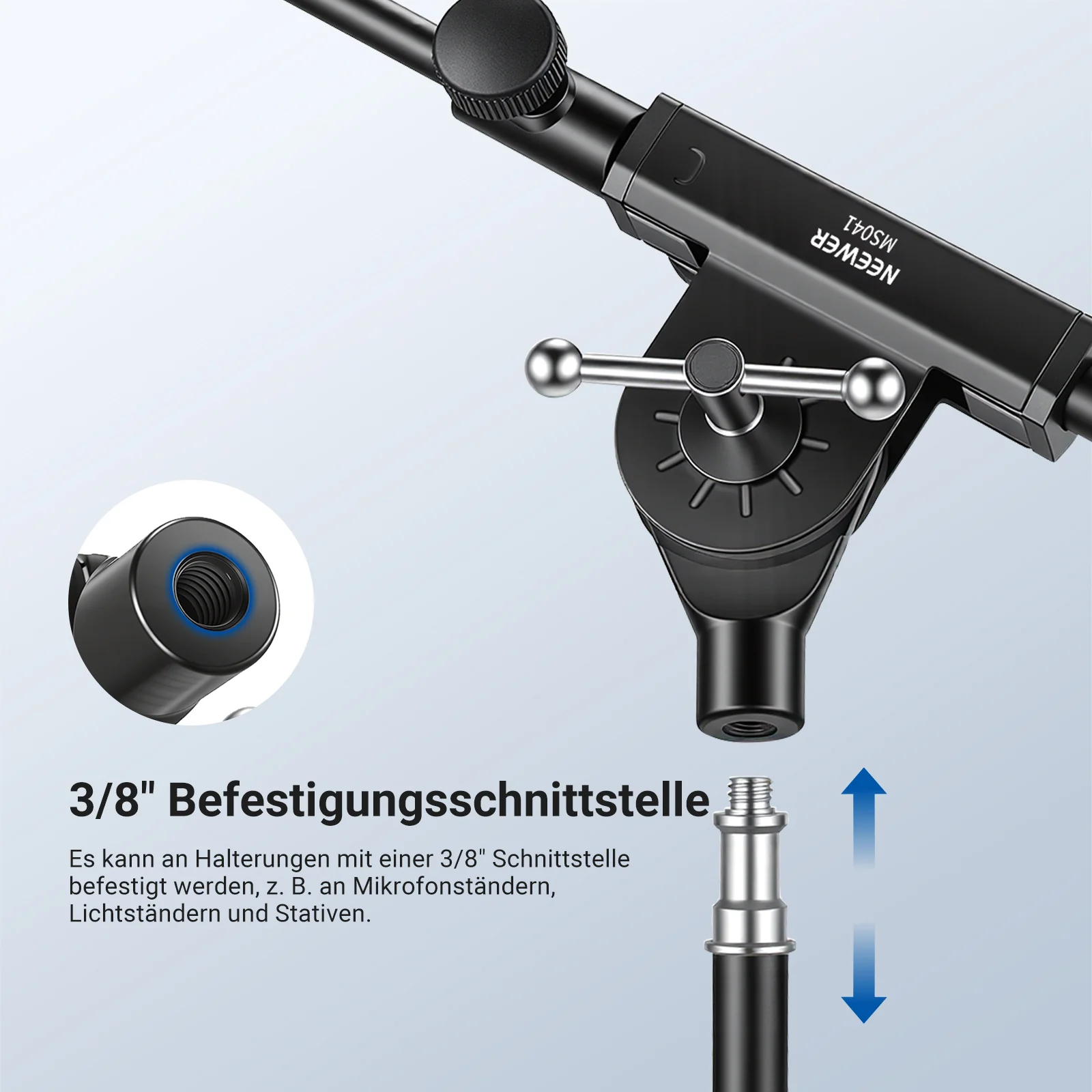 NEEWER MS041 Mikrofon Boom Arm - Image 5
