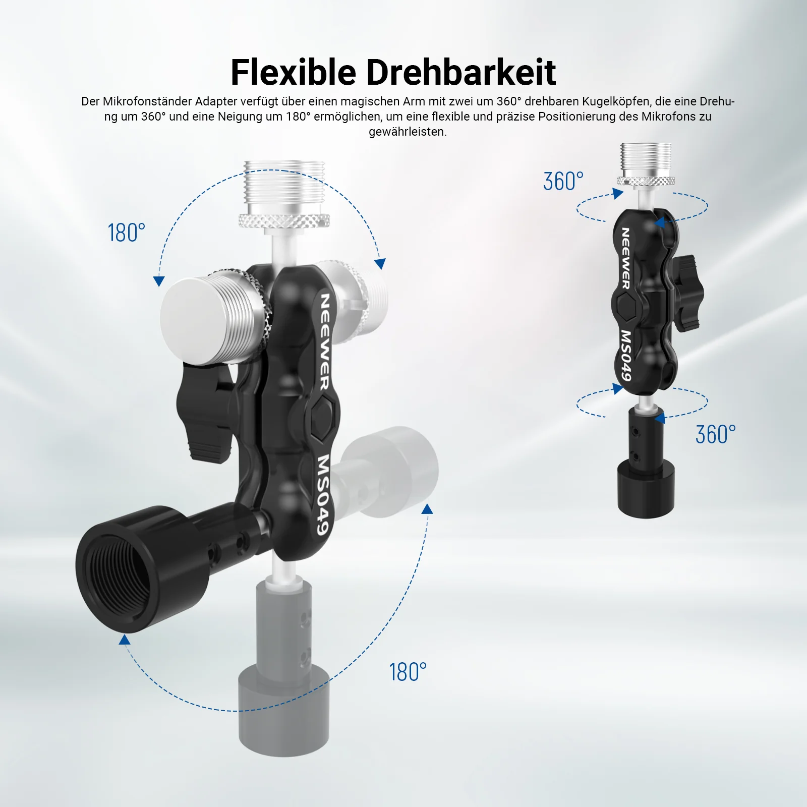 NEEWER MS049 Mikrofonhalter Adapter - Image 2