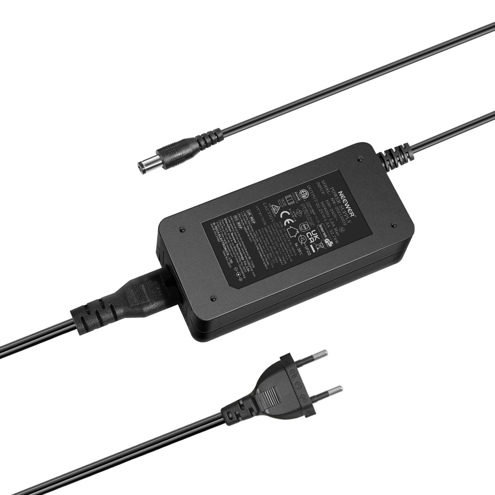 NEEWER NC-Q4 Q4/Q4PRO Netzadapter und Netzkabel Set