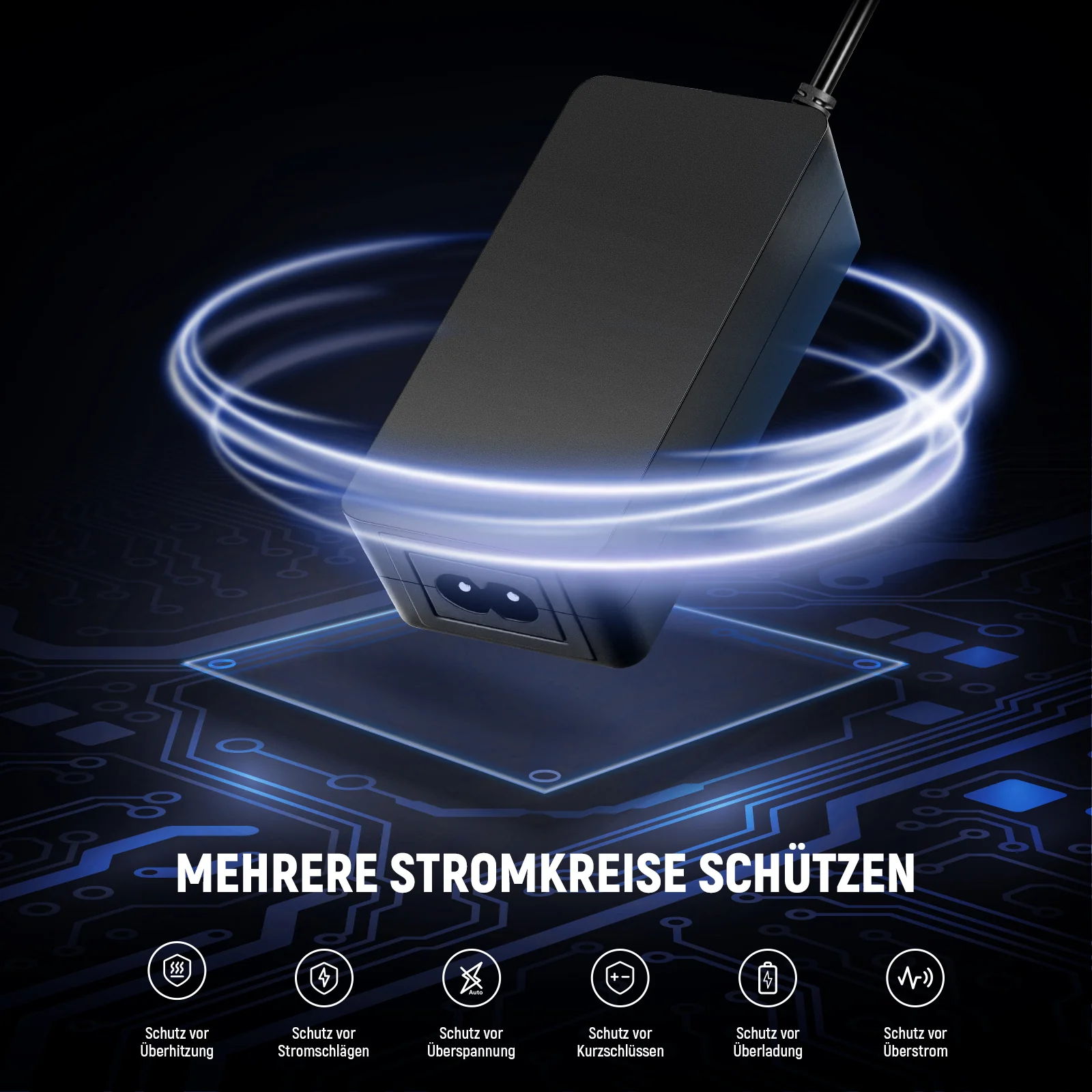 NEEWER NC-Q4 Q4/Q4PRO Netzadapter und Netzkabel Set - Image 6