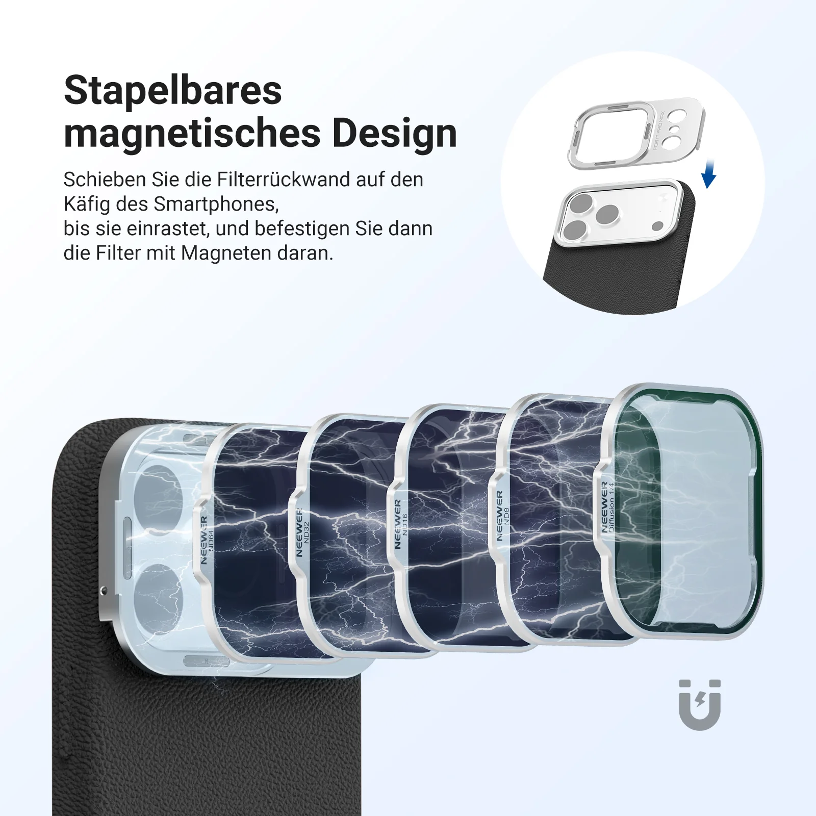 NEEWER ND Filter Set für iPhone 17 Pro/Pro Max Handyhülle - Image 12