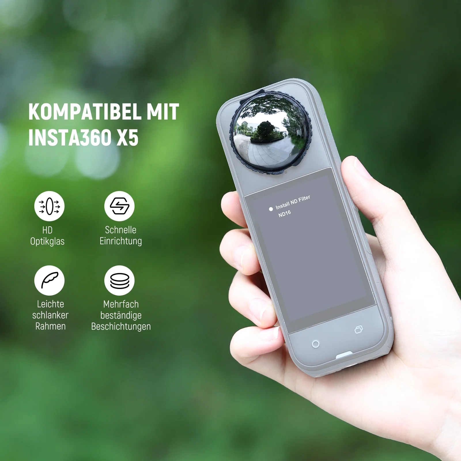 NEEWER ND Filters kompatibel mit Insta360 X5 - Image 2