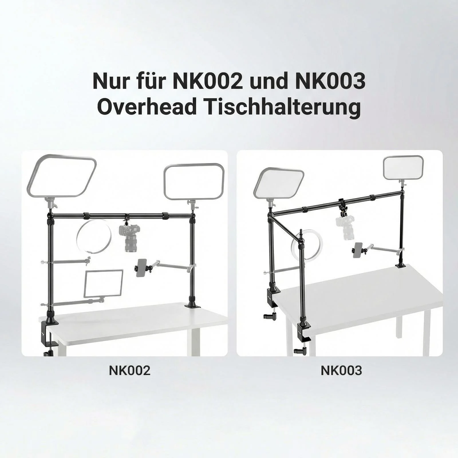 NEEWER NK009 85-150cm Horizontaler Boom Arm nur für NK002 NK003 - Image 6