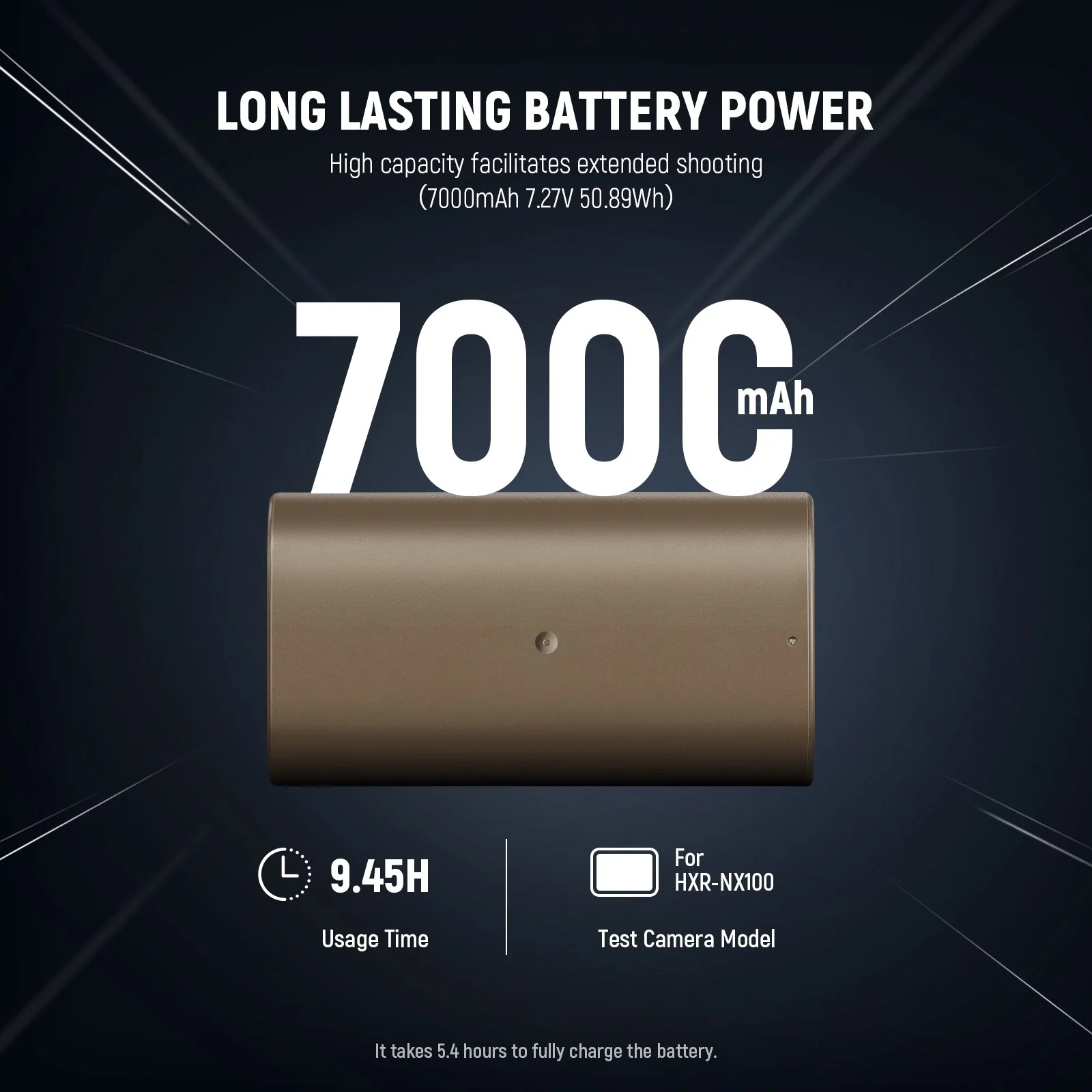 NEEWER NP-F750 7000mAh Ersatzakku - Image 3