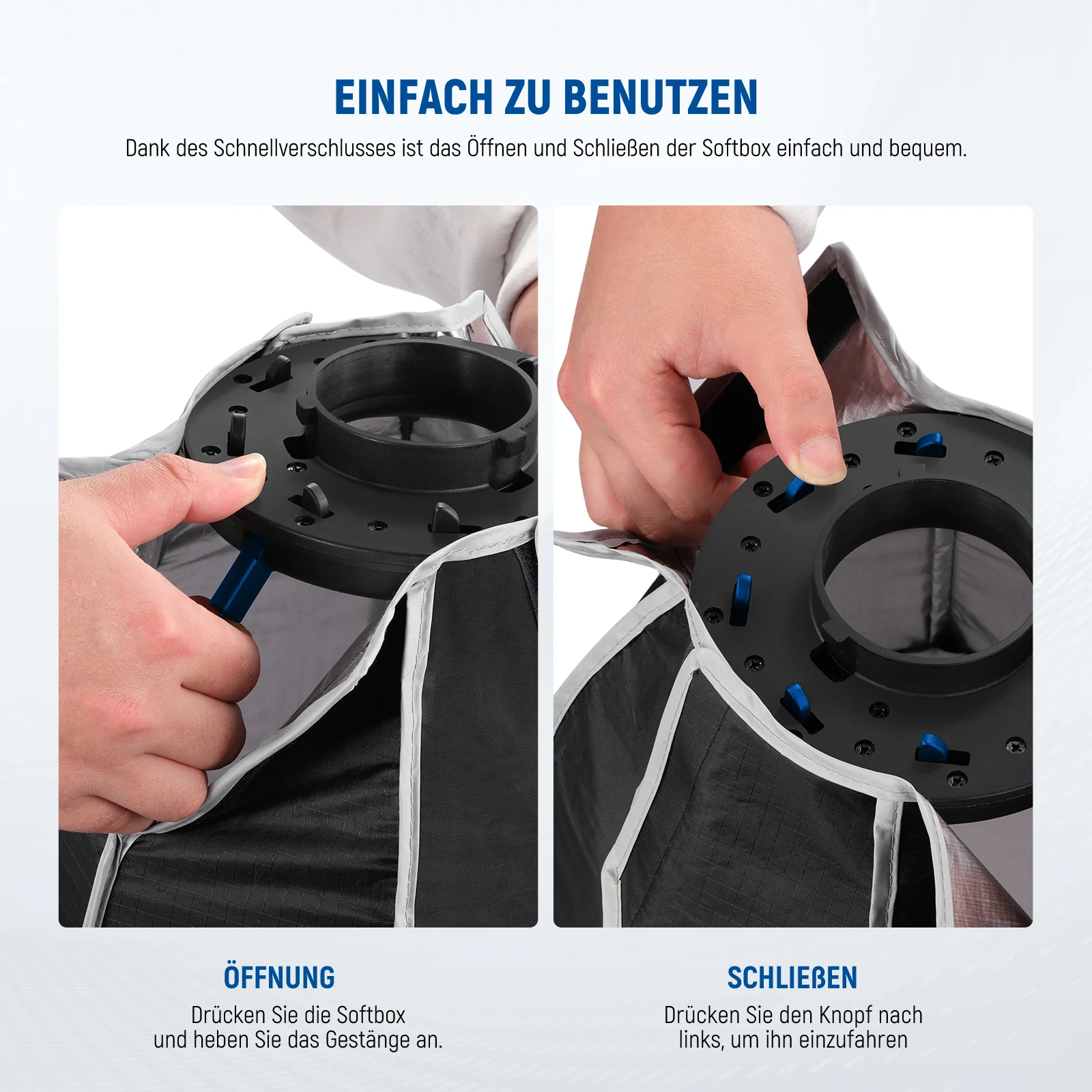 NEEWER NS3P Achteckige Softbox mit NEEWER Mount - Image 3