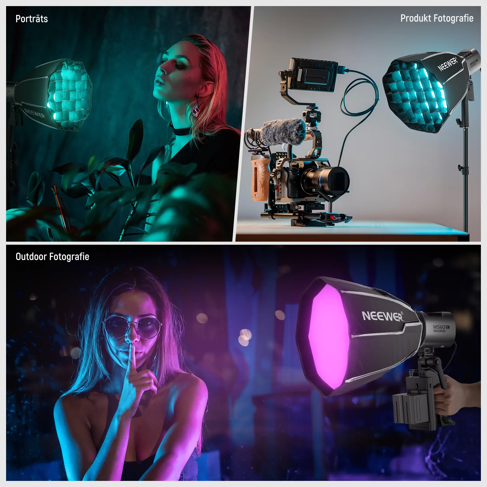 NEEWER NS3P Achteckige Softbox mit NEEWER Mount - Image 6