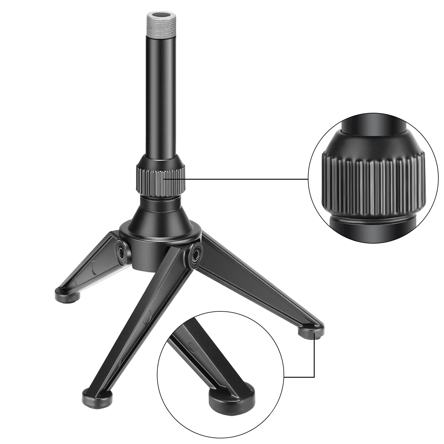 NEEWER NW-050 Faltbarer Mini Schreibtisch Mikrofonständer aus Eisen - Image 4