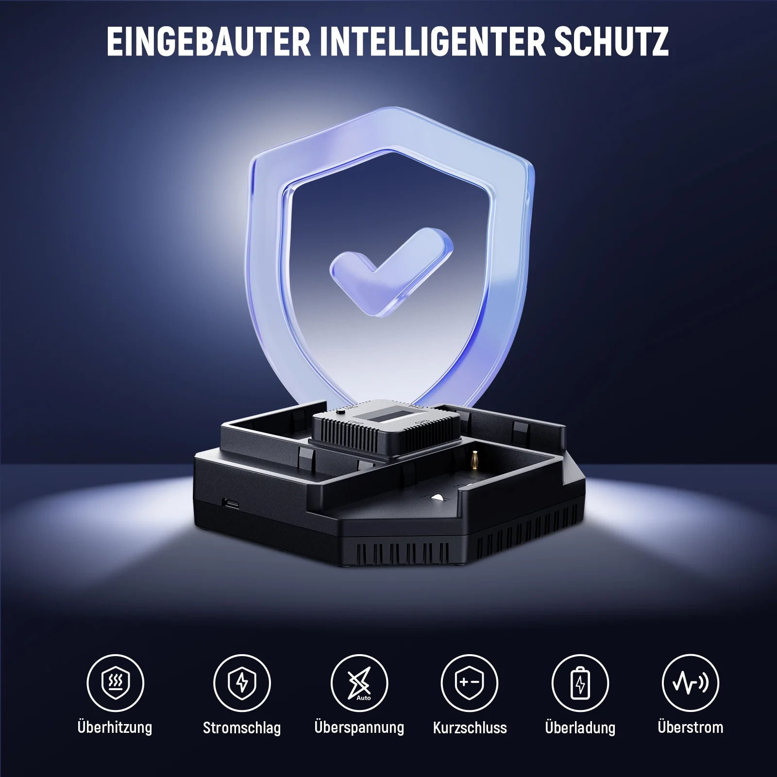 NEEWER NW-F4+NW-F970 7800mAh Ersatzakkus & 100W PD 4 Kanal OLED Schnellladegerät - Image 3