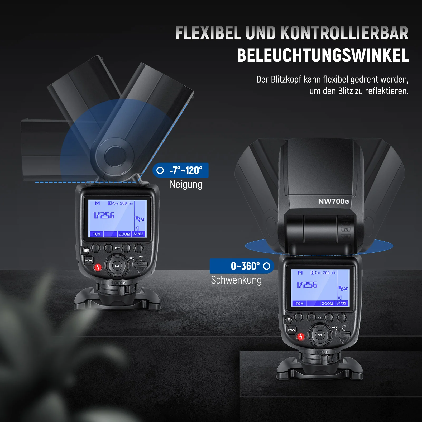 NEEWER NW700-N Blitz TTL Speedlite Kompatibel mit Nikon - Image 6