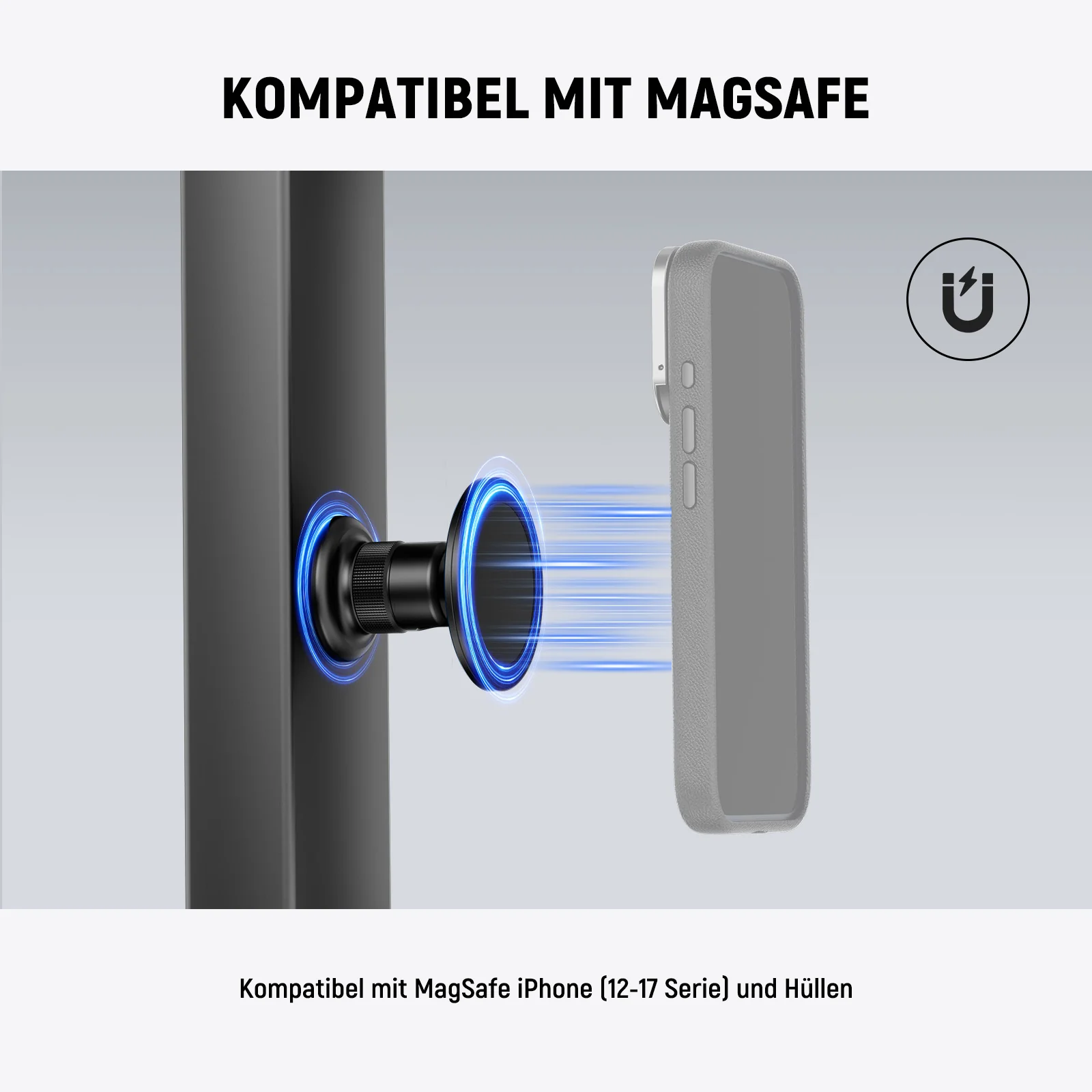 NEEWER PA072 Magnetische Smartphone Stativhalterung - Image 2