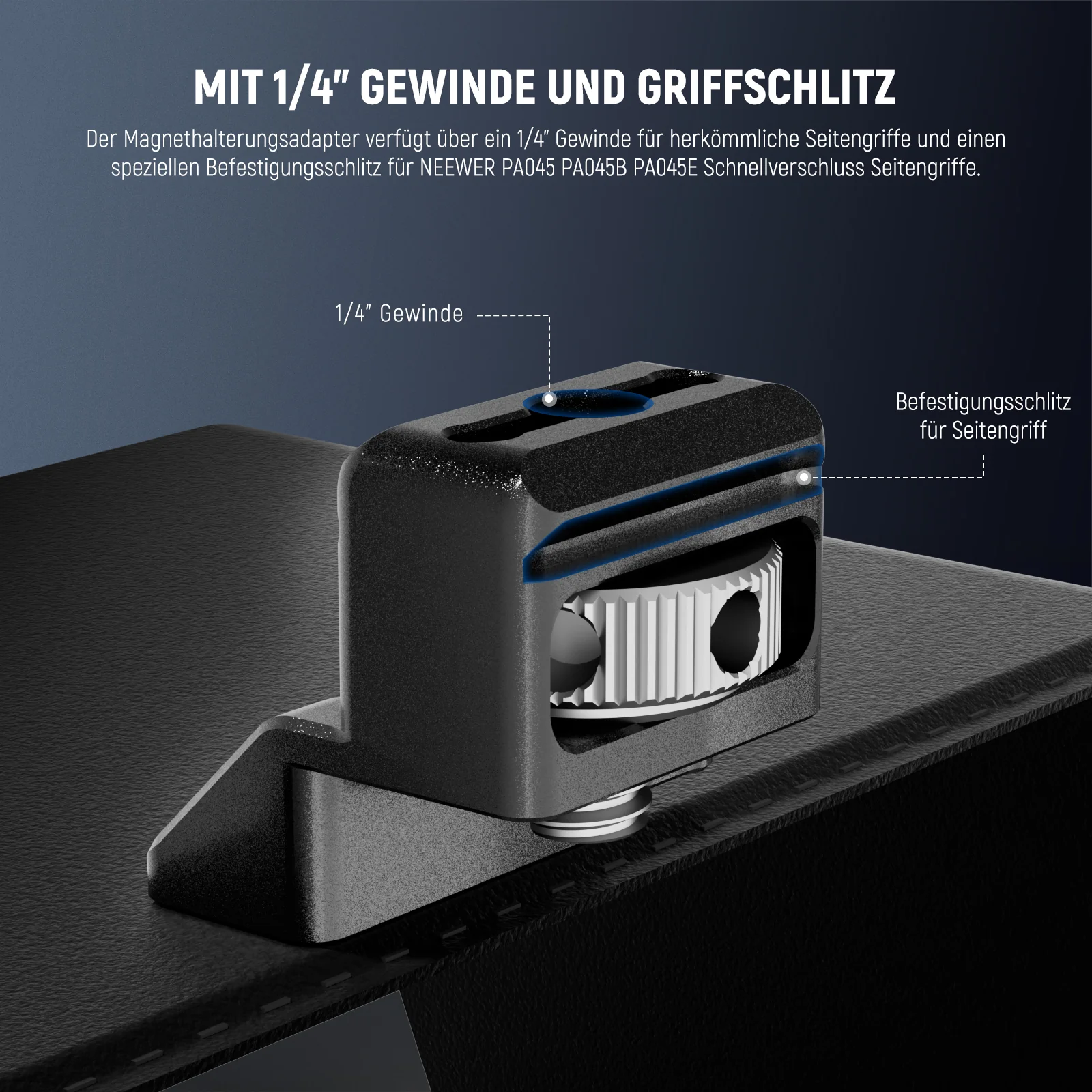 NEEWER PA093/PA094 Sonnenschutz für  iPhone 16 Pro/Pro Max Phone Cage - Image 4