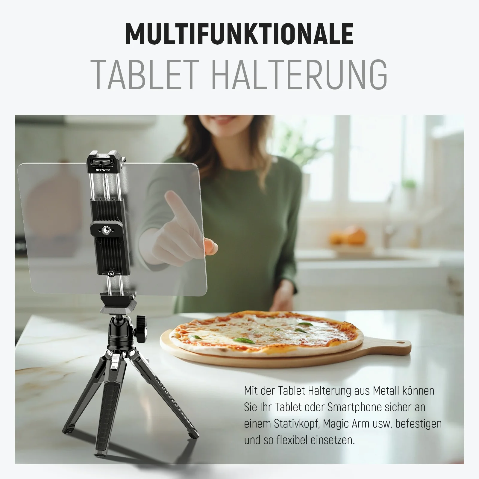 NEEWER PA100 Tablet Halterung für iPad - Image 2