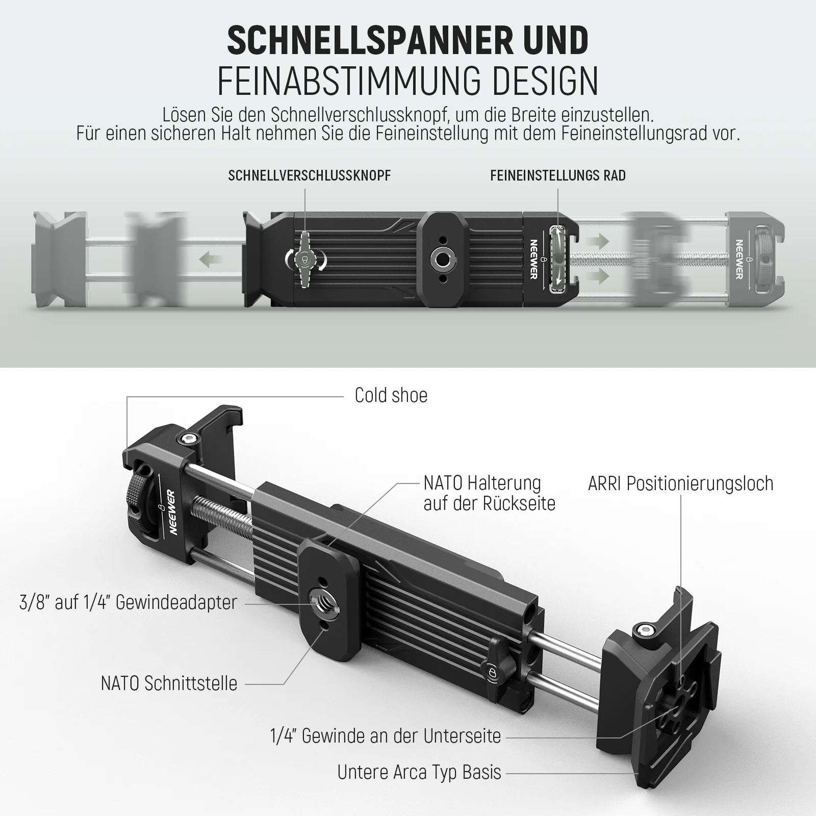 NEEWER PA100 Tablet Halterung für iPad - Image 5