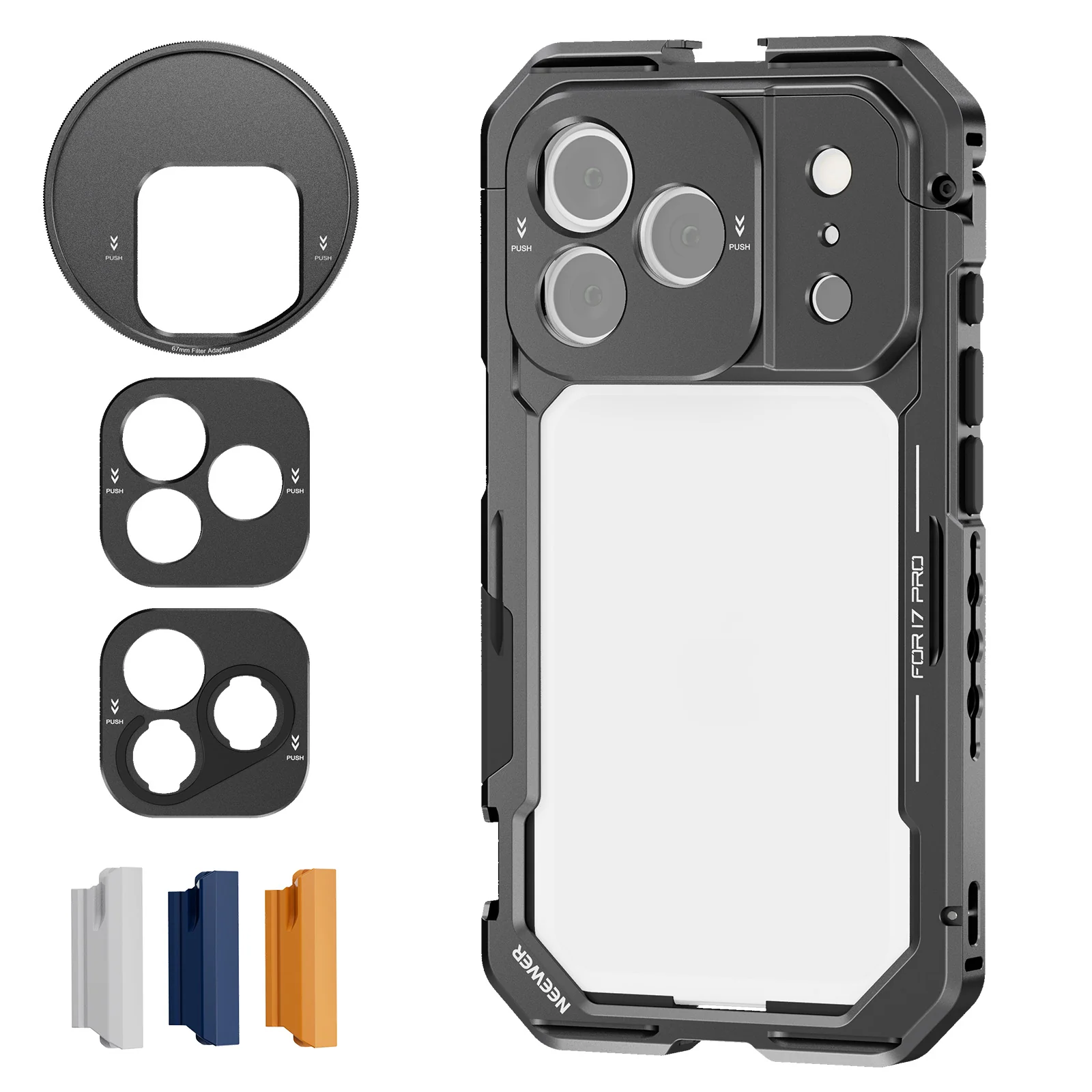 NEEWER PA143/PA144 Phone Cage kompatibel mit iPhone 17 Pro/Pro Max