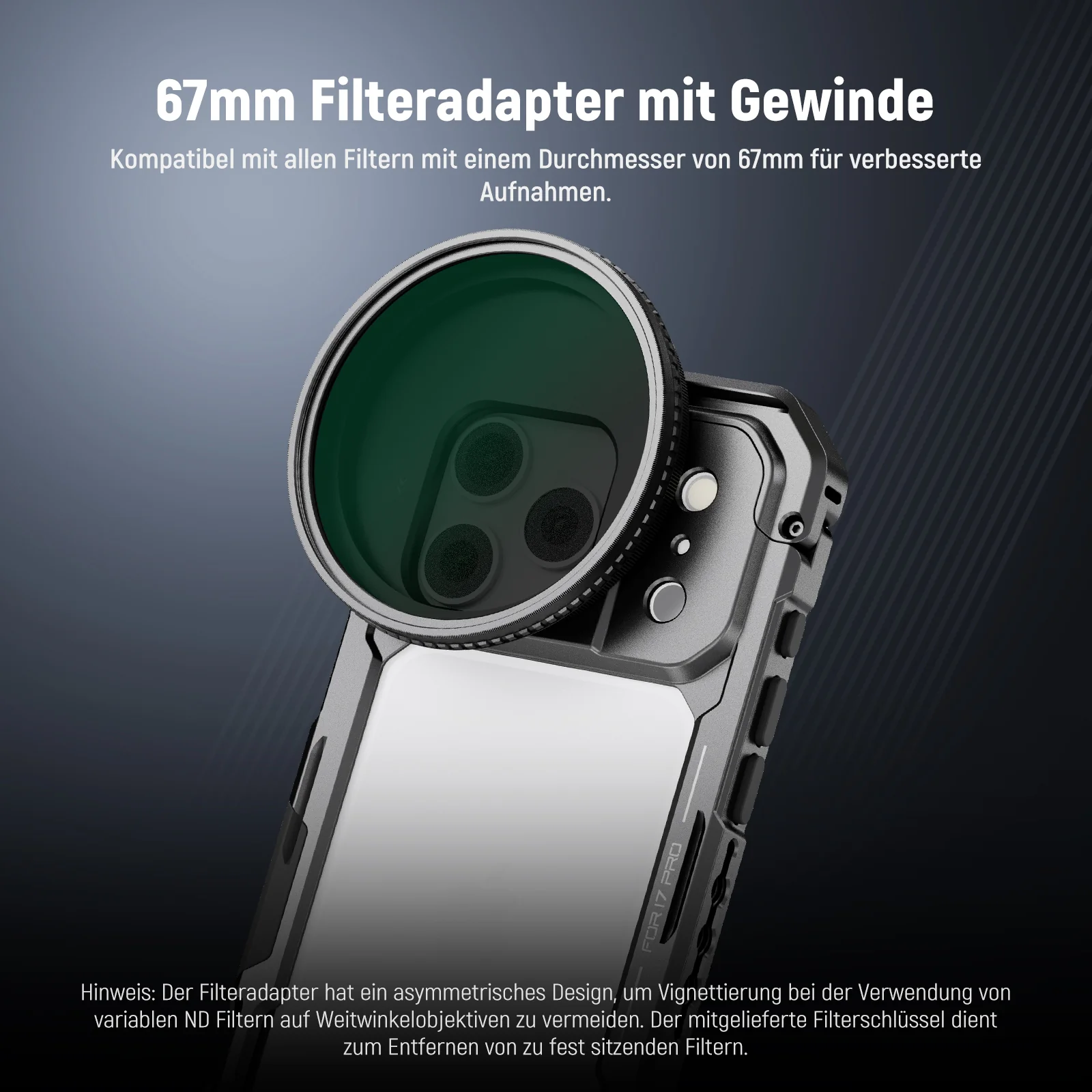 NEEWER PA143/PA144 Phone Cage kompatibel mit iPhone 17 Pro/Pro Max - Image 2