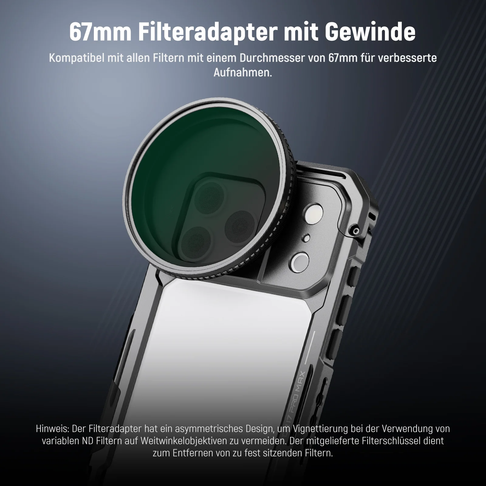 NEEWER PA143/PA144 Phone Cage kompatibel mit iPhone 17 Pro/Pro Max - Image 20