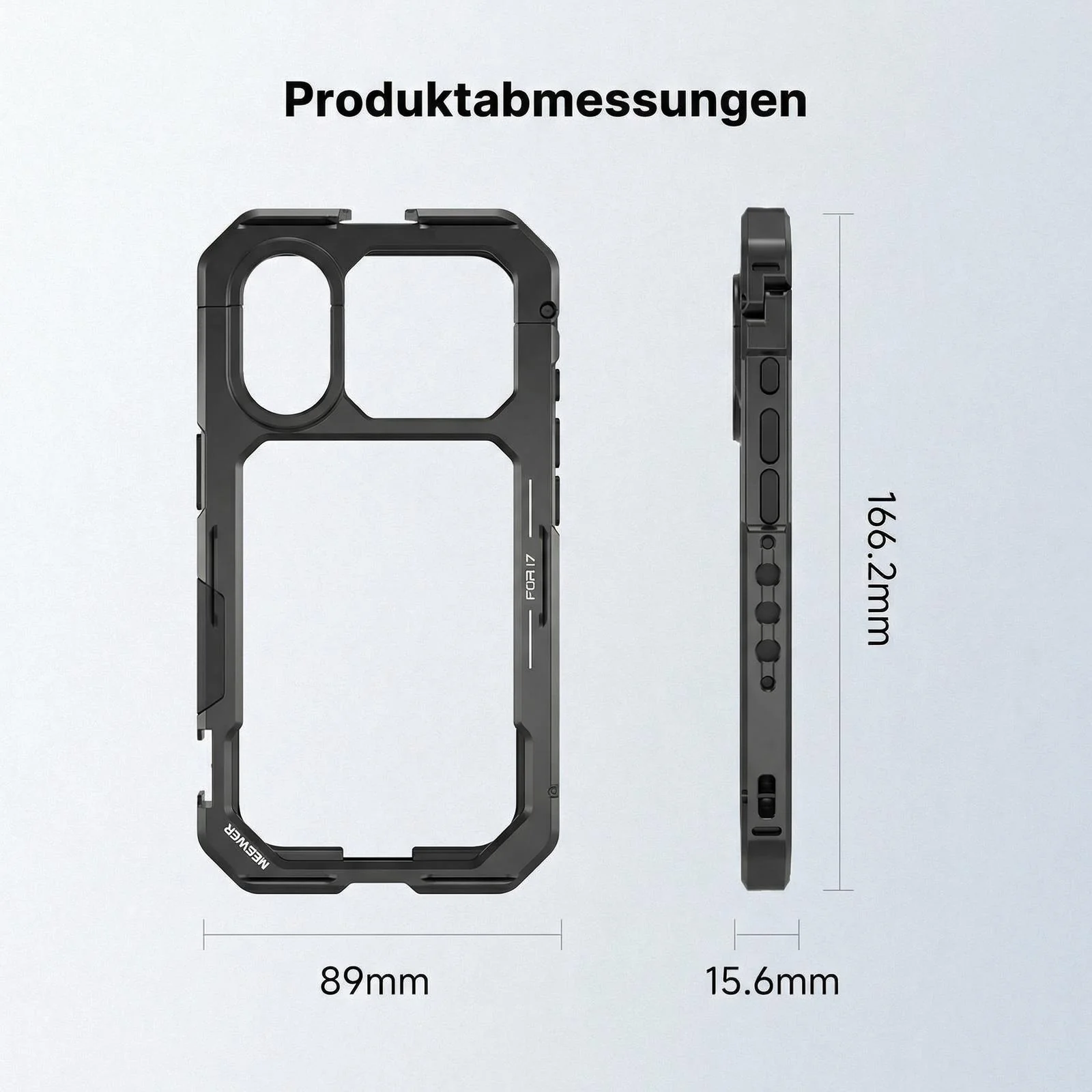 NEEWER PA158 Phone Käfig Cage kompatibel mit iPhone 17 - Image 6