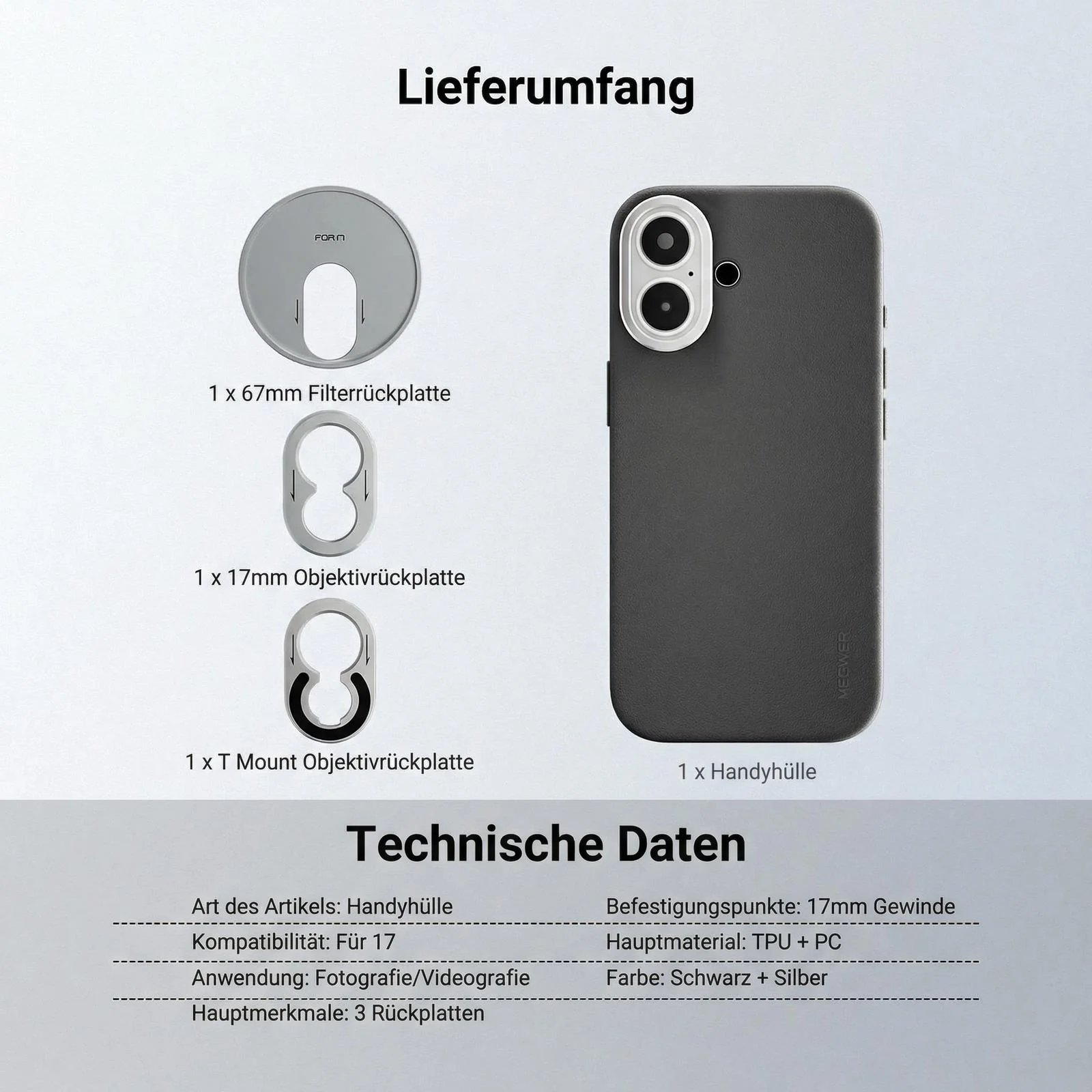 NEEWER PA159 Phone Case for iPhone 17 - Image 8