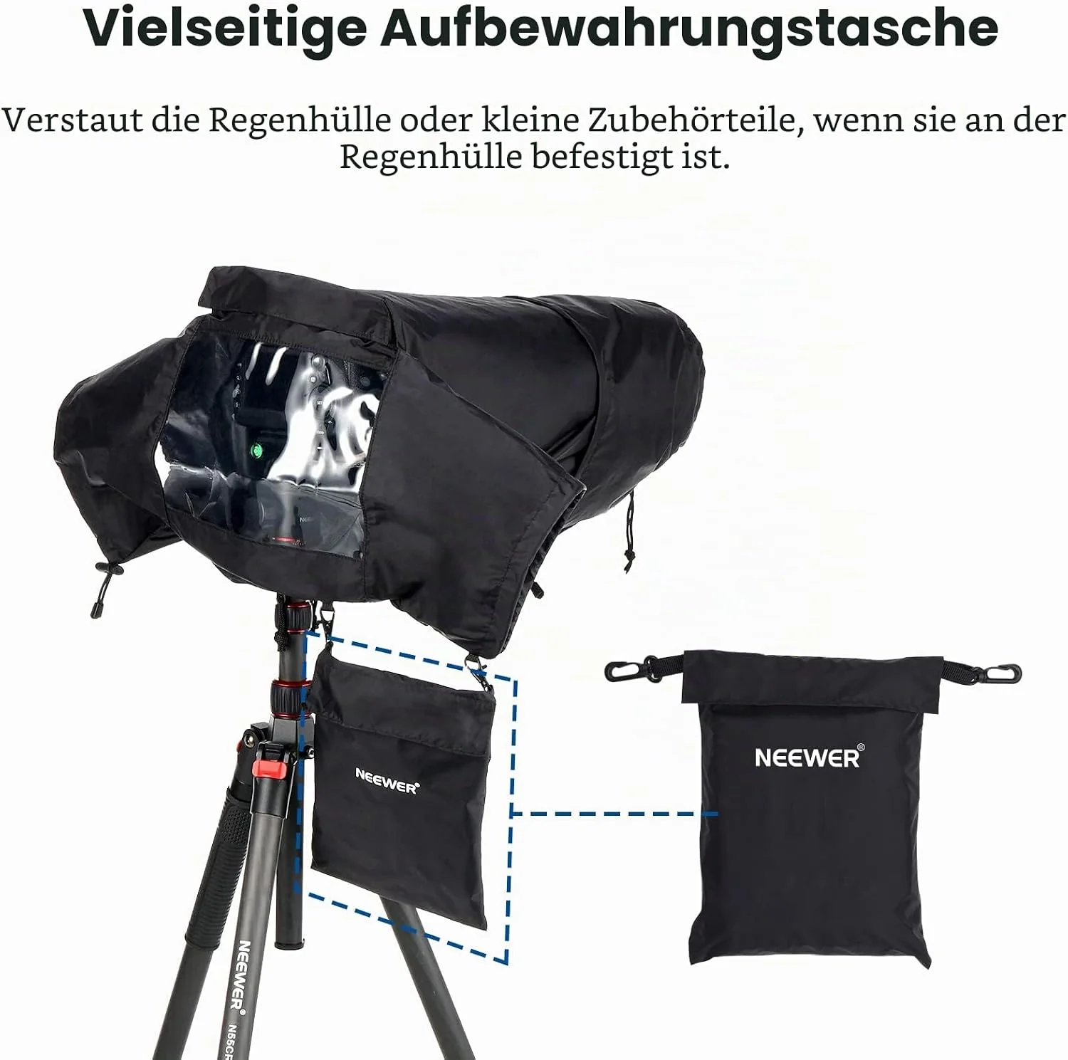 NEEWER PB003 /PB004 / PB008 Kamera Regenschutzhülle - Image 15