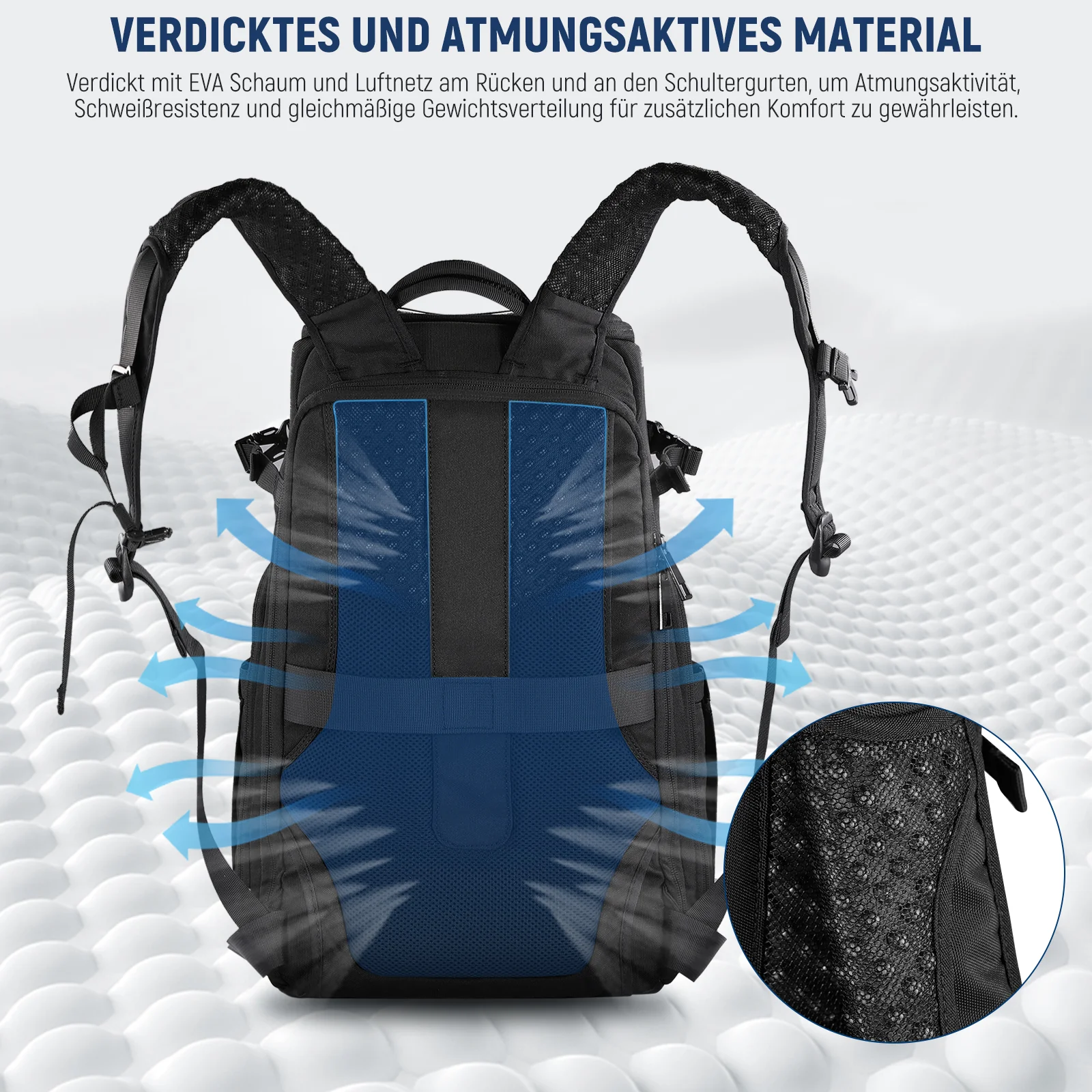 NEEWER PB010 29×22×49cm 20L Kamera-Rucksack - Image 6